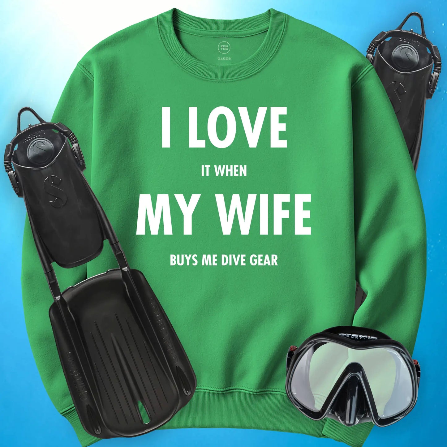I Love My Wife Sweatshirt