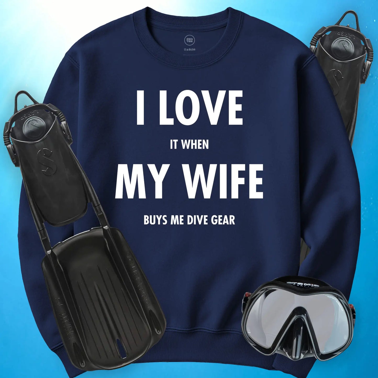 I Love My Wife Sweatshirt