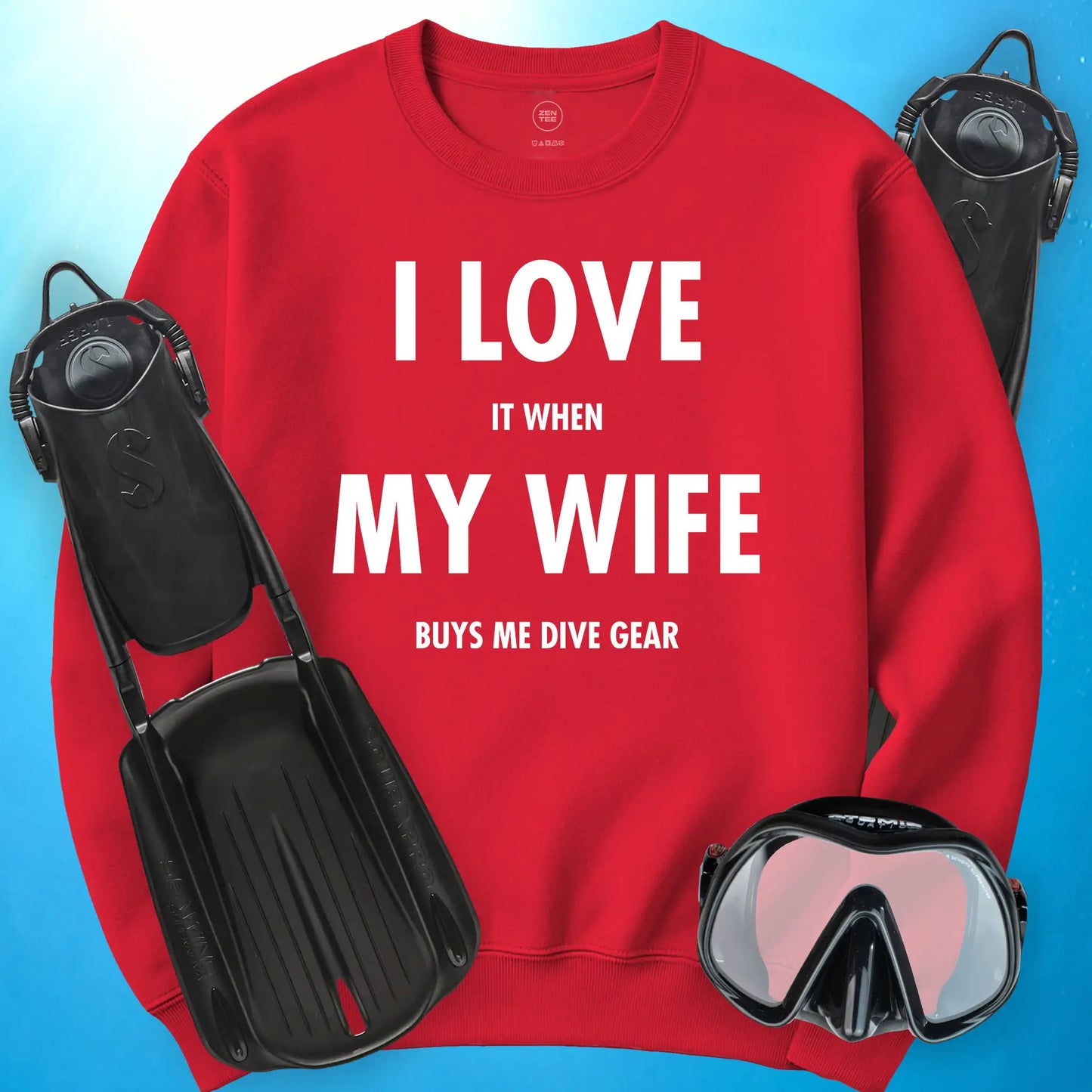 I Love My Wife Sweatshirt