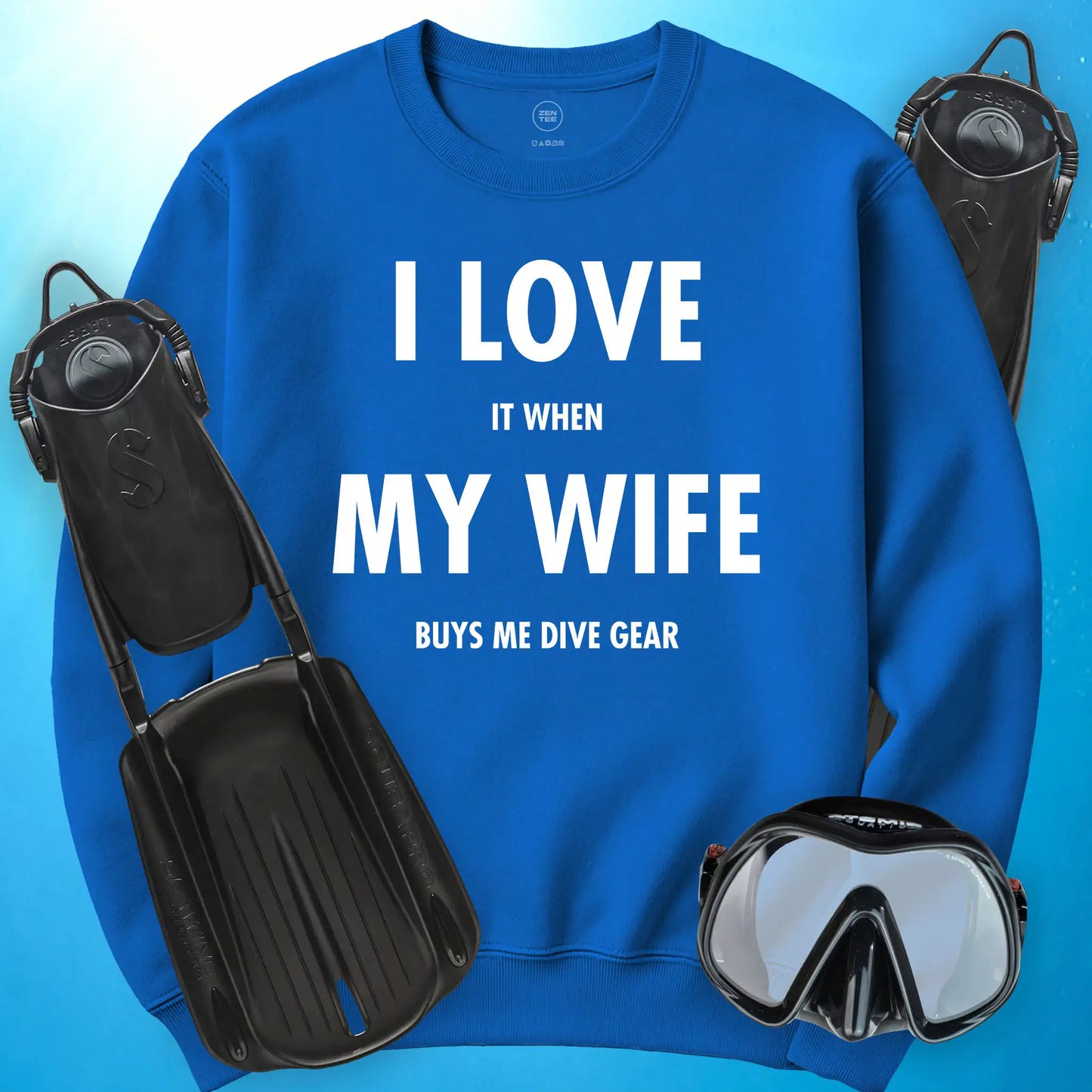 I Love My Wife Sweatshirt
