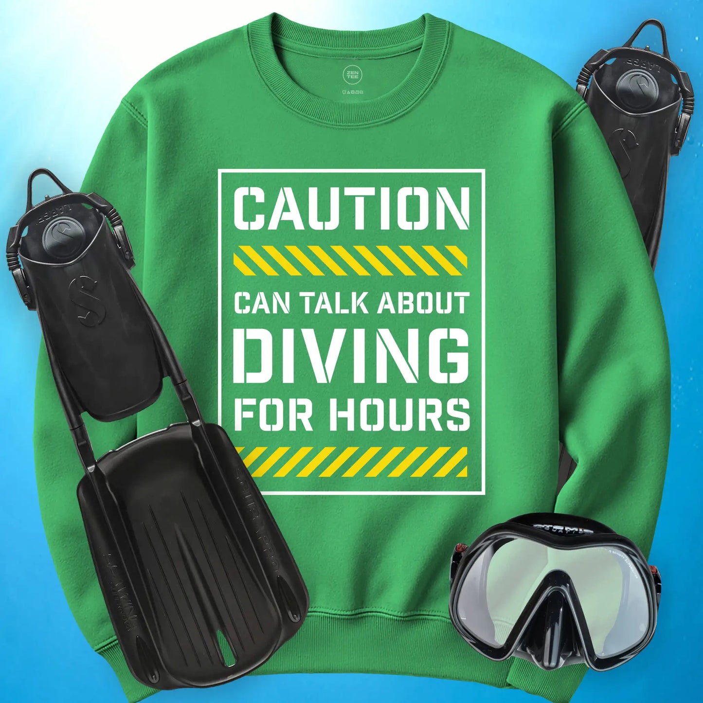 Can Talk About Diving Sweatshirt