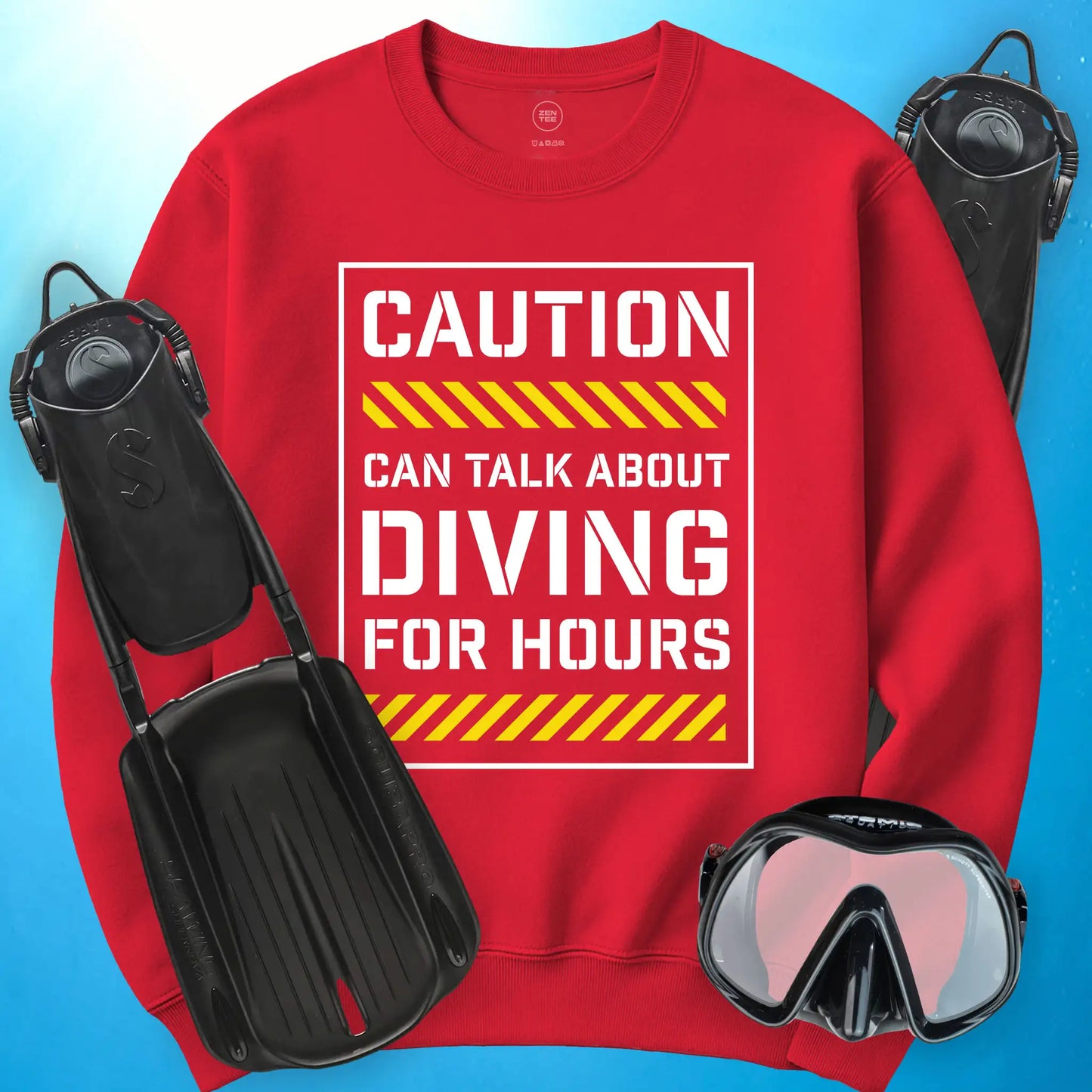 Can Talk About Diving Sweatshirt