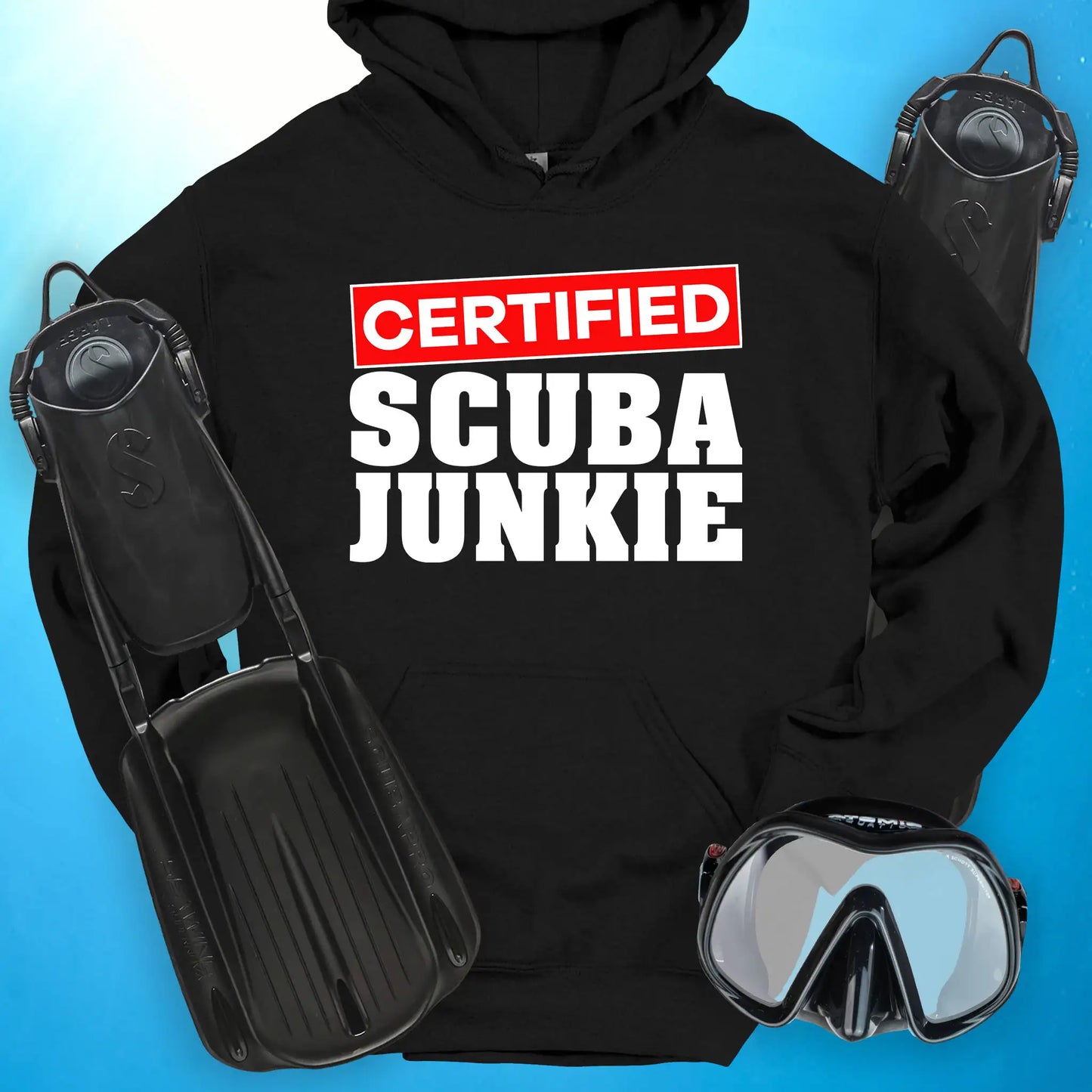 Certified Scuba Junkie Hoodie