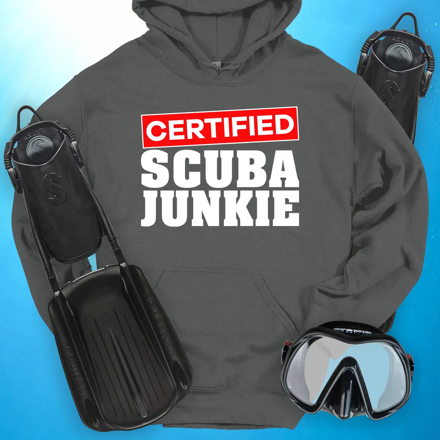 Certified Scuba Junkie Hoodie