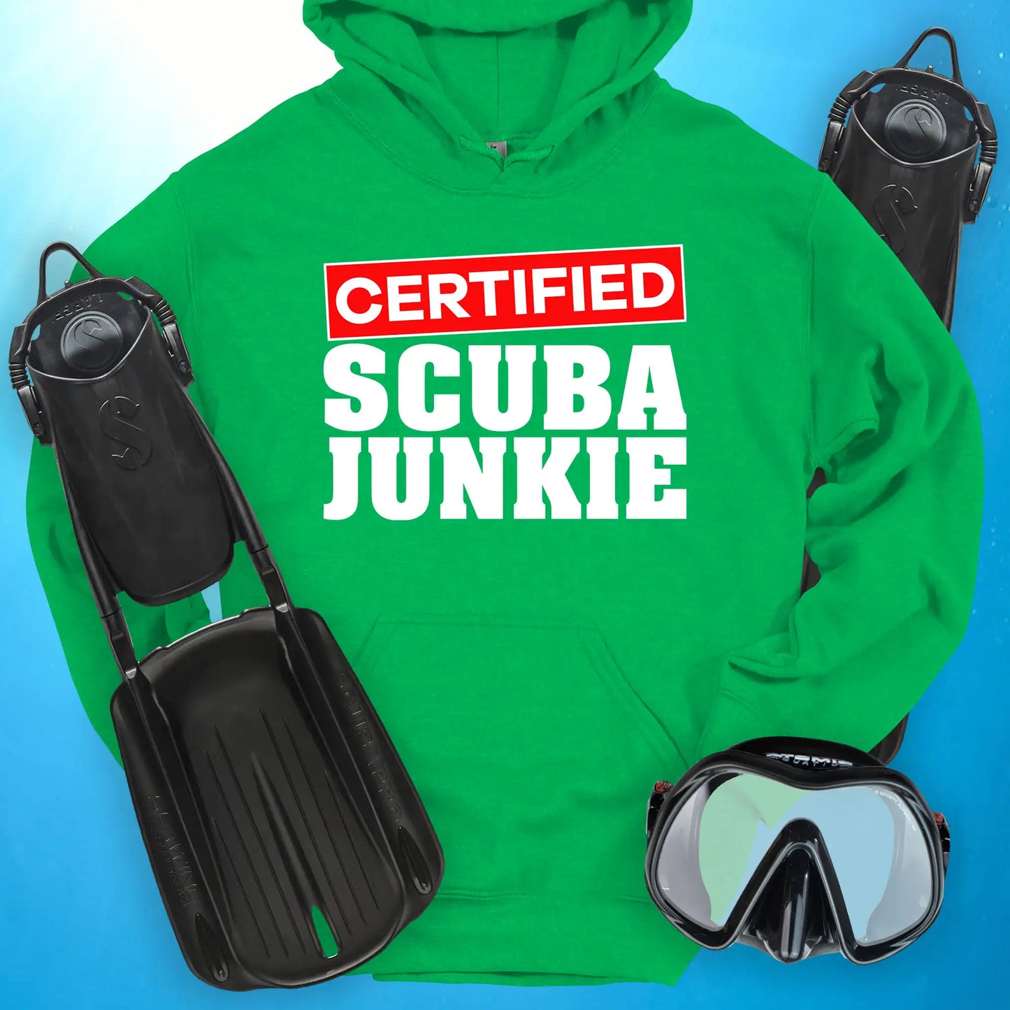 Certified Scuba Junkie Hoodie