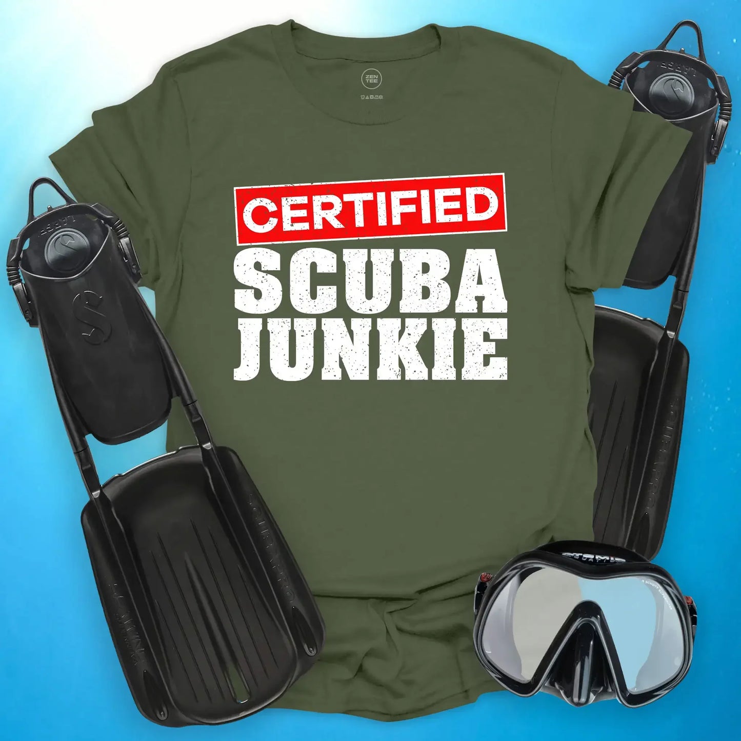 Certified Scuba Junkie T-Shirt