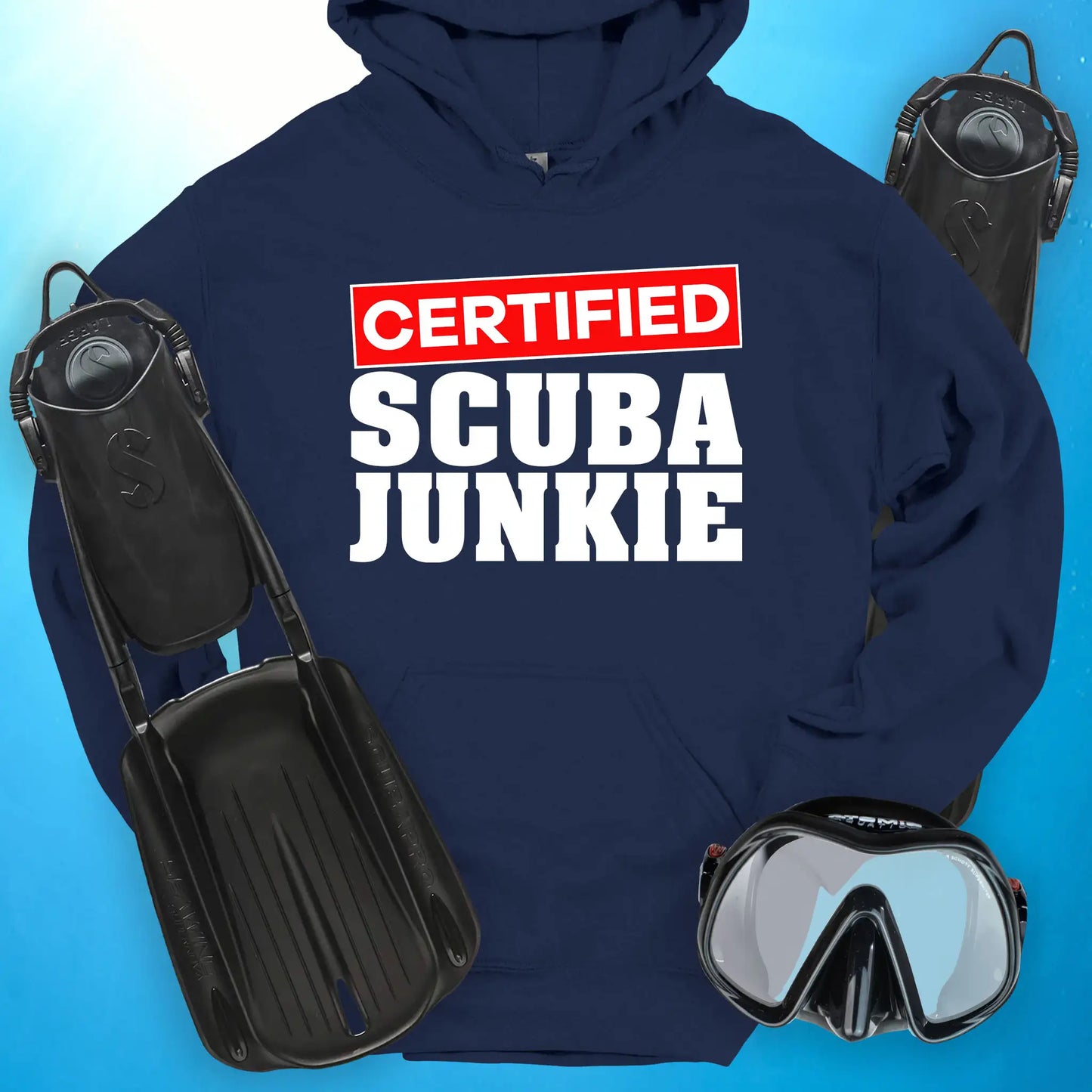 Certified Scuba Junkie Hoodie