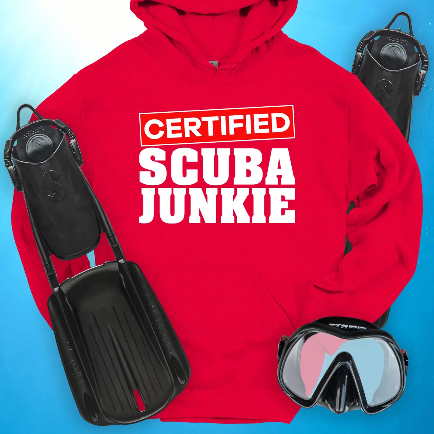 Certified Scuba Junkie Hoodie