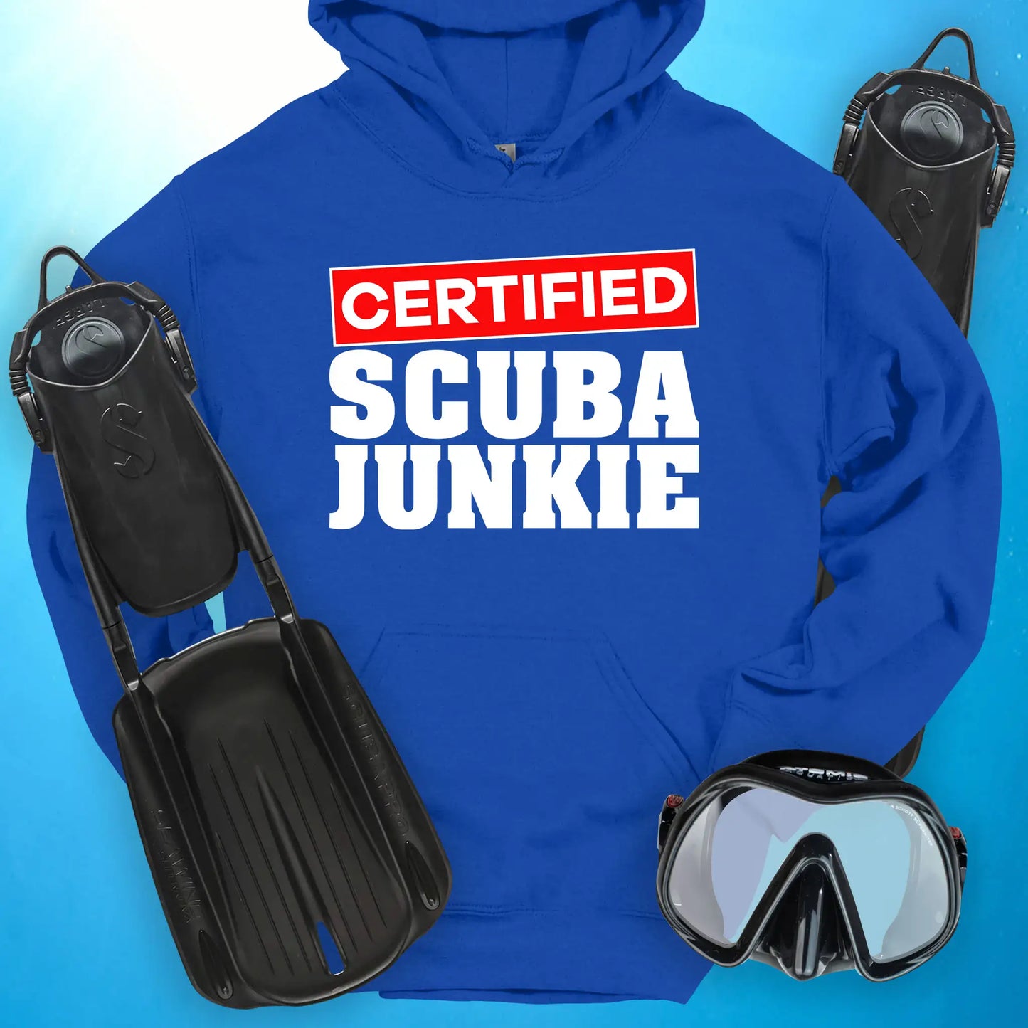 Certified Scuba Junkie Hoodie