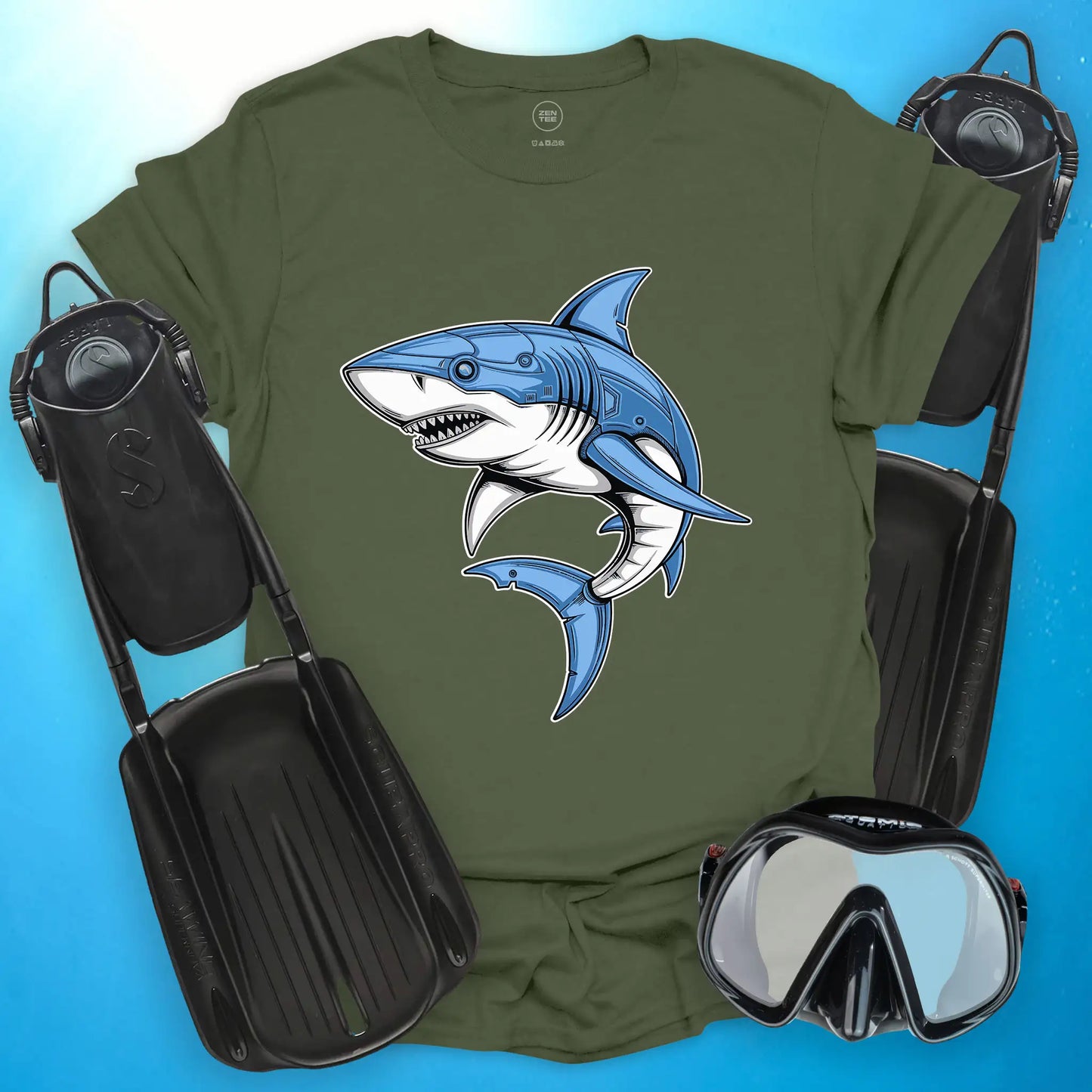 Cyber Shark T-Shirt