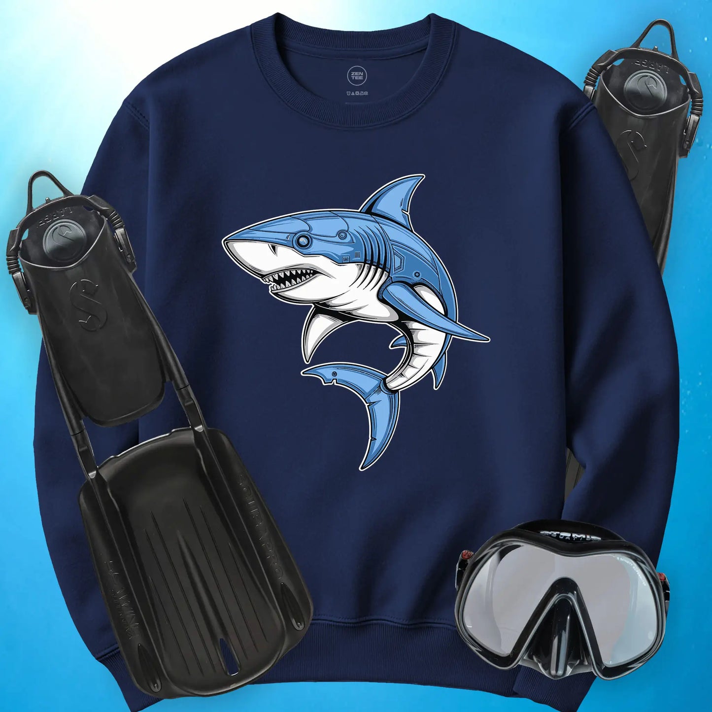 Cyber Shark Sweatshirt