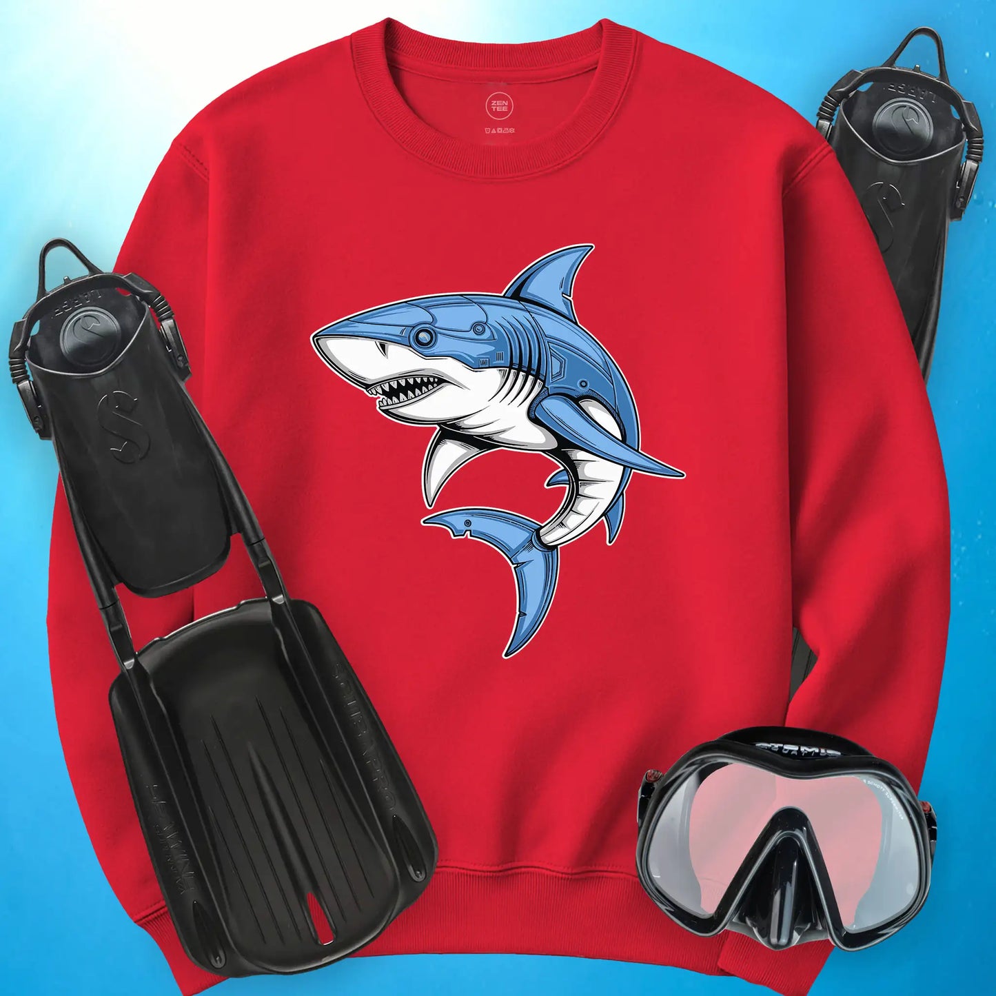 Cyber Shark Sweatshirt