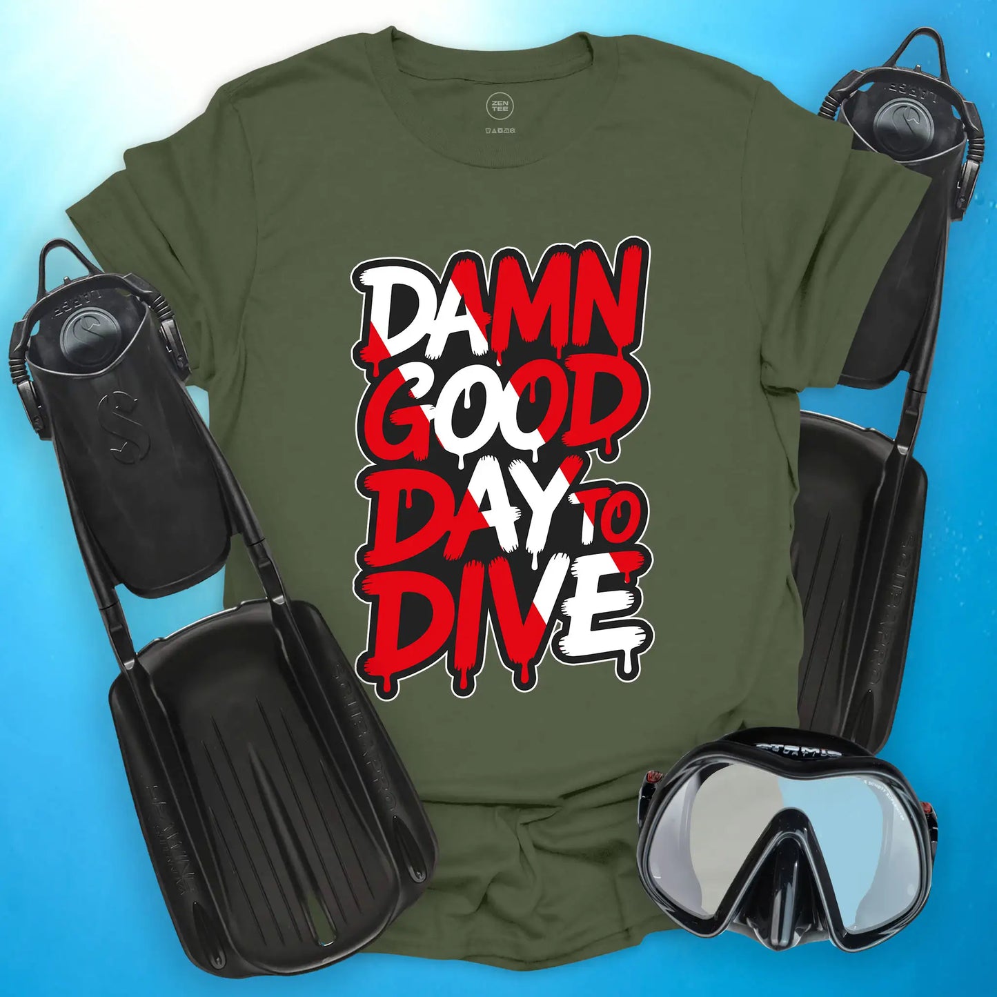 Damn Good Day to Dive T-Shirt