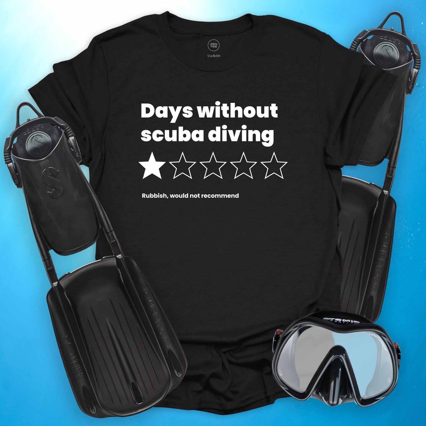 Days Without Scuba Diving T-Shirt