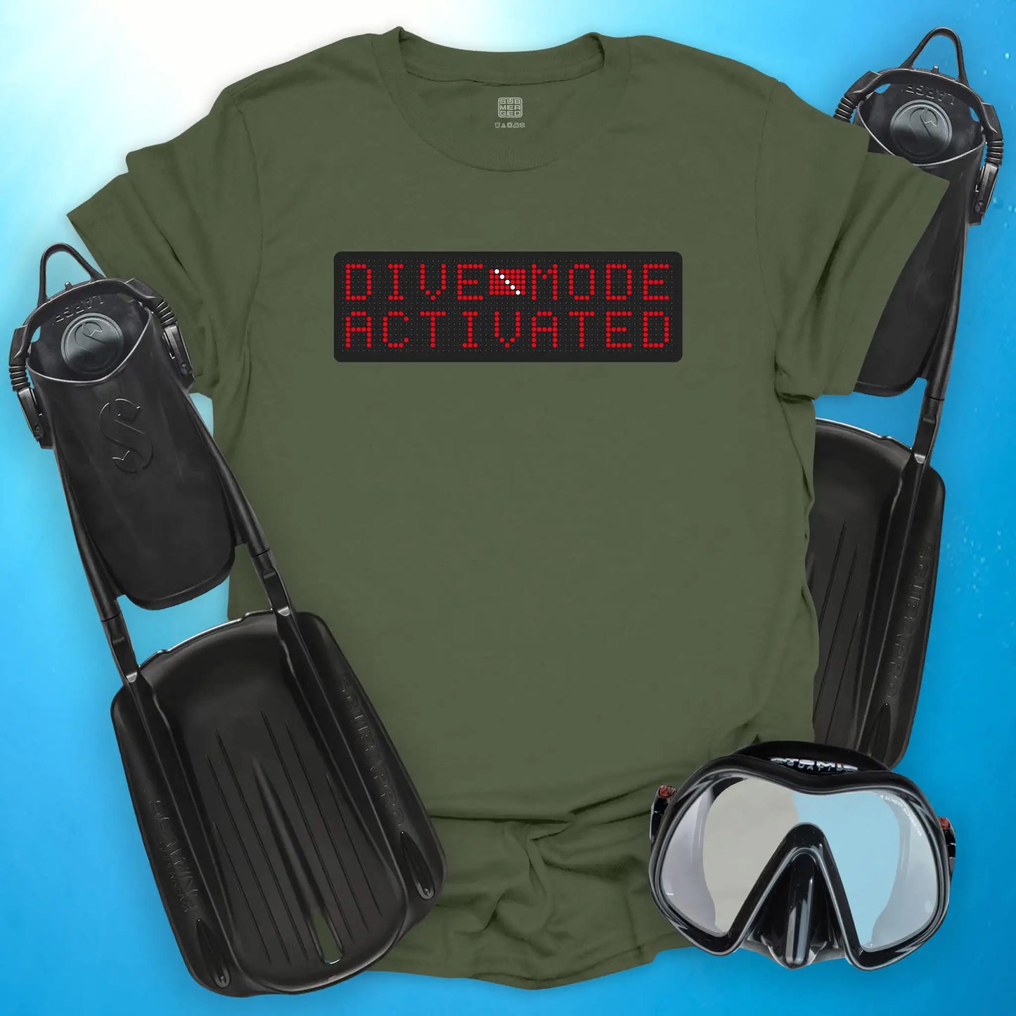 Dive Mode Activated T-Shirt