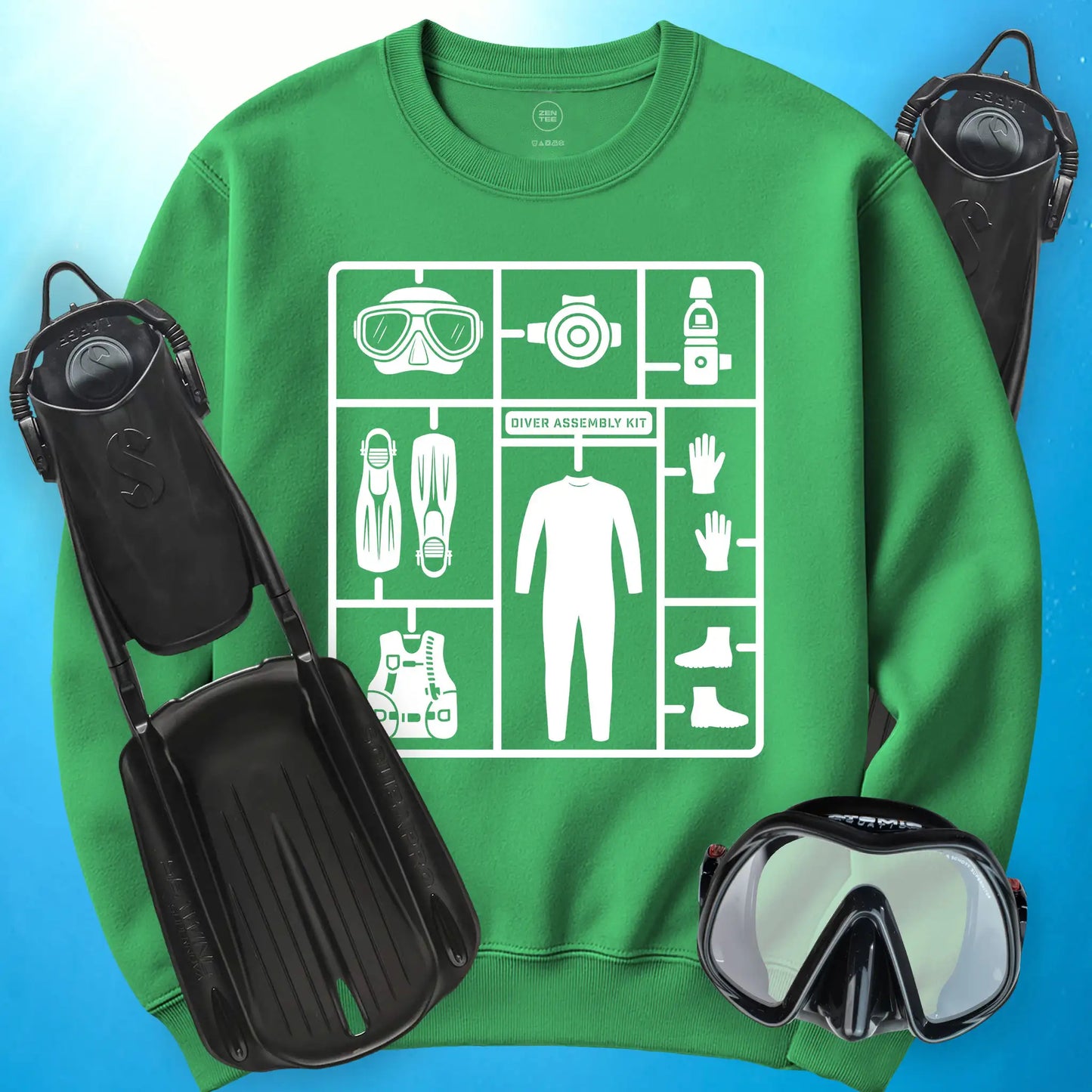 Diver Assembly Kit Sweatshirt