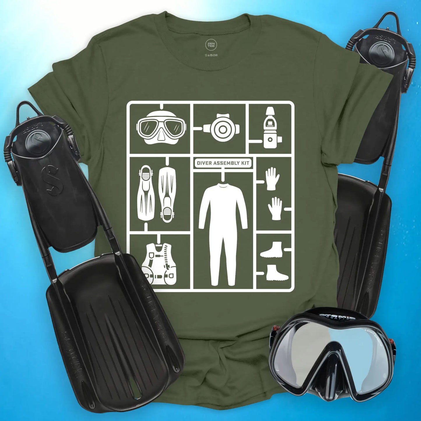 Diver Assembly Kit T-Shirt
