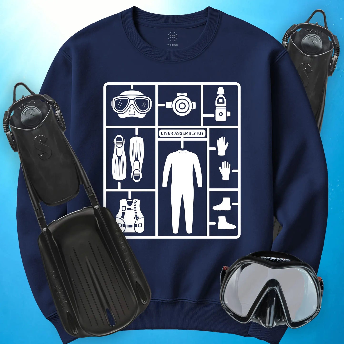 Diver Assembly Kit Sweatshirt