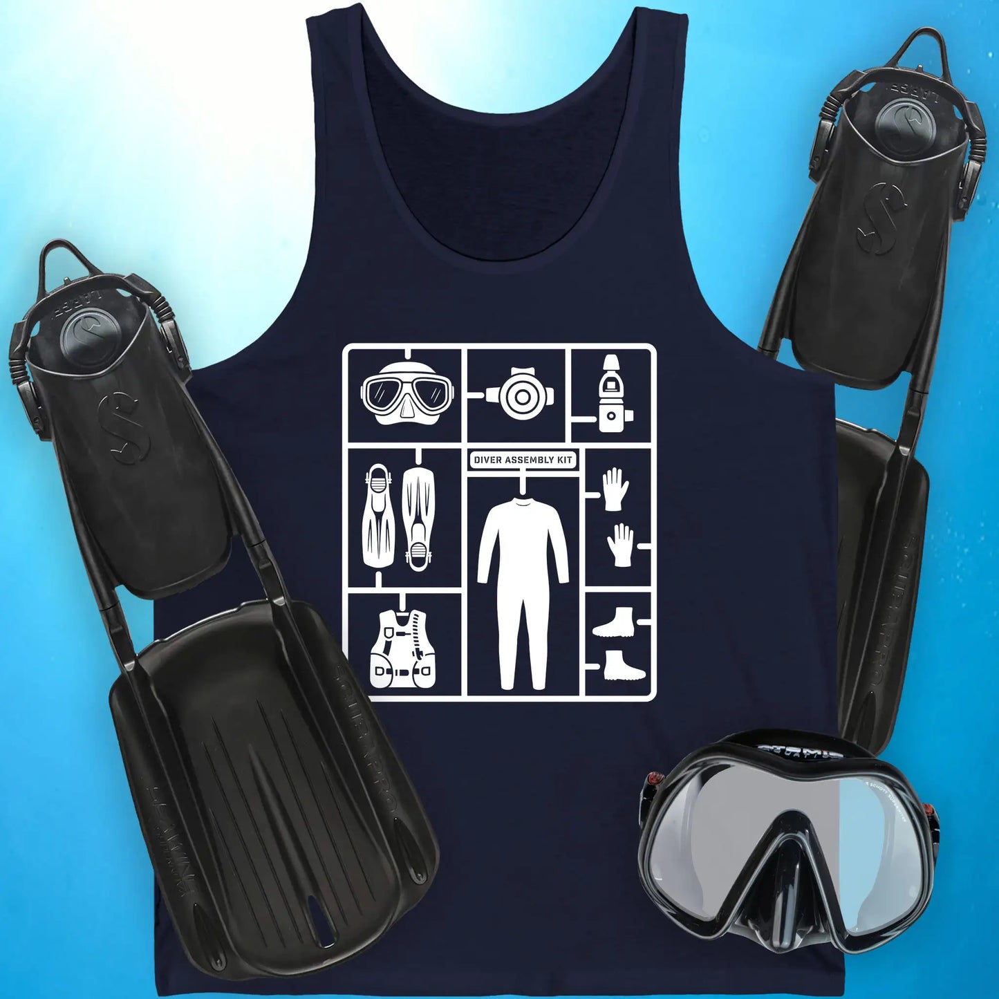 Diver Assembly Kit Tank Top