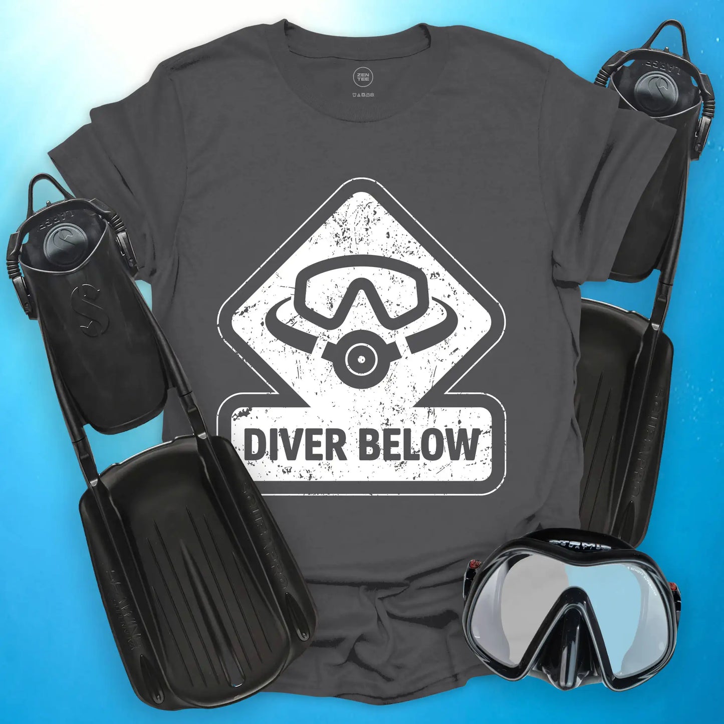 Diver Below Vintage T-Shirt