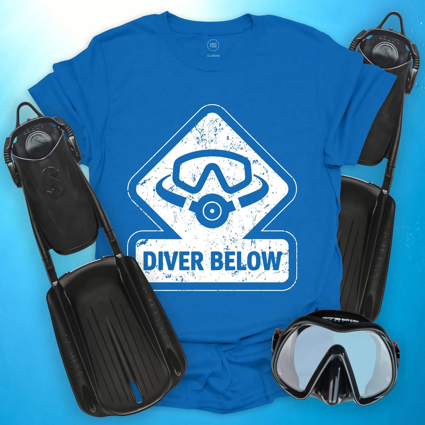 Diver Below Vintage T-Shirt
