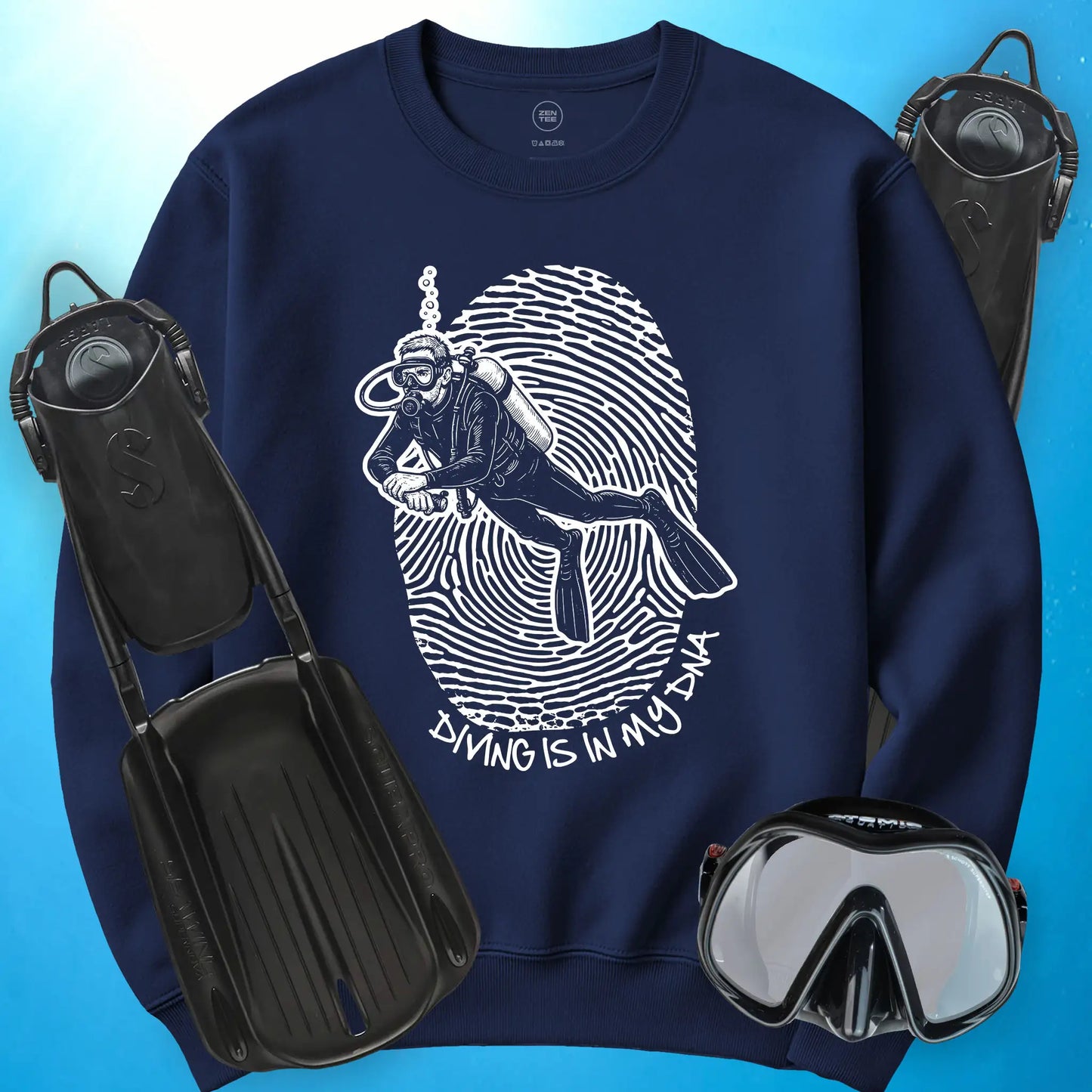 Diving Is In My DNA Sweatshirt