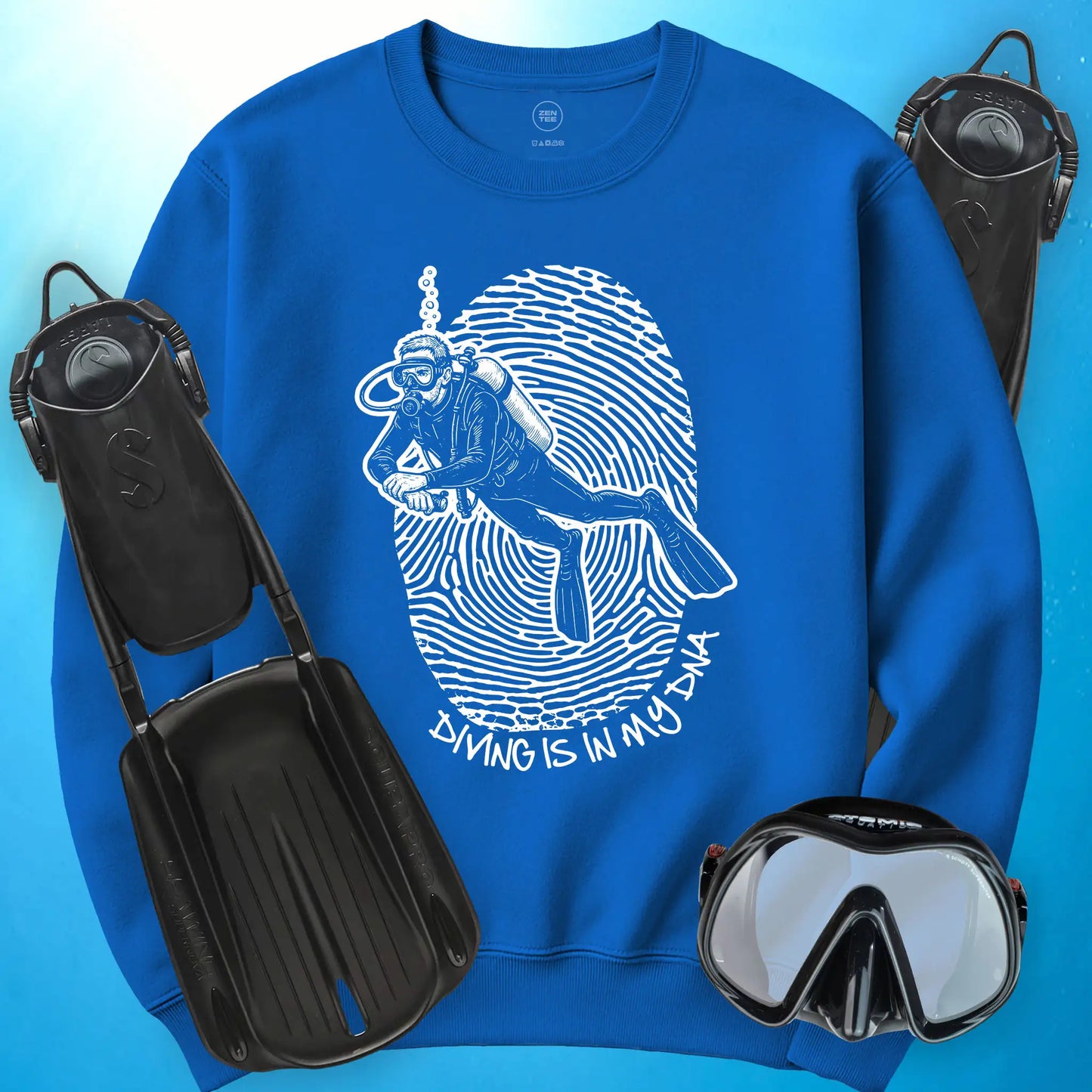 Diving Is In My DNA Sweatshirt