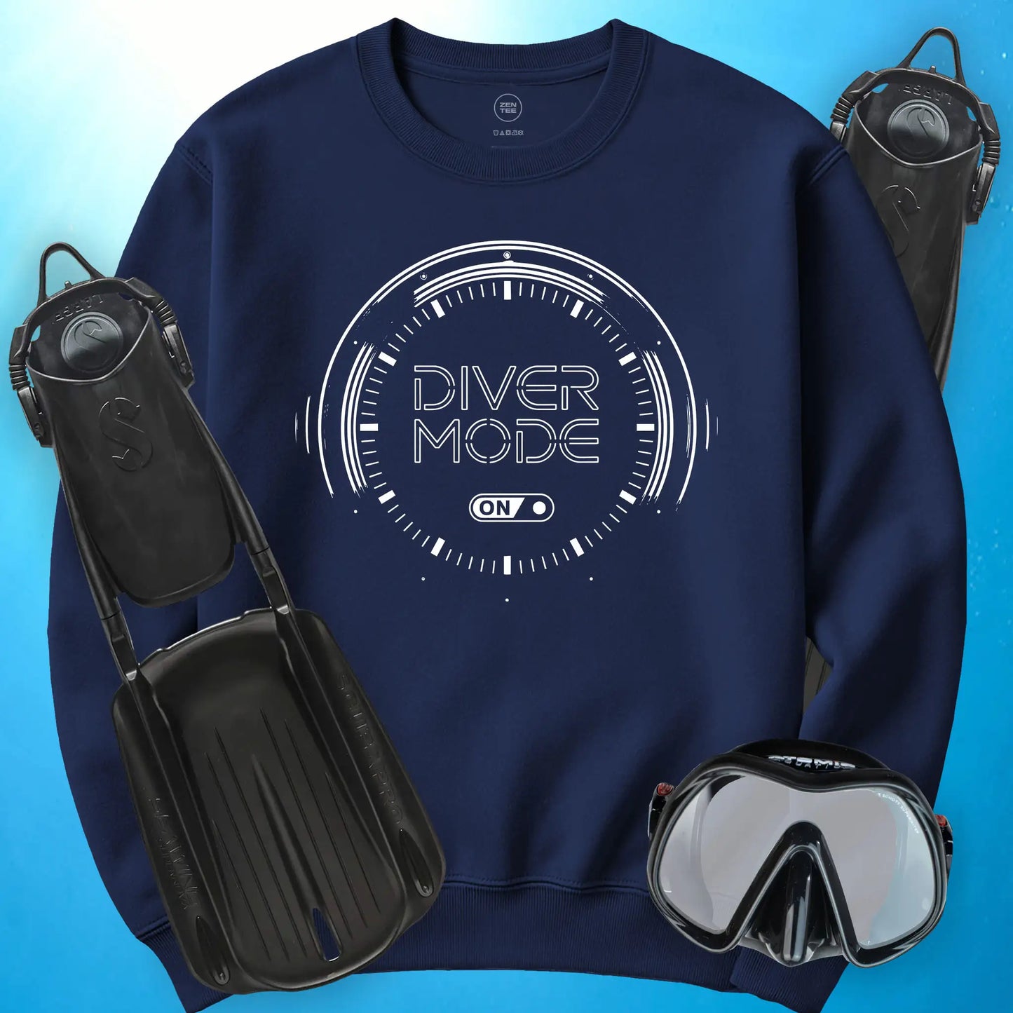 Diver Mode On Sweatshirt
