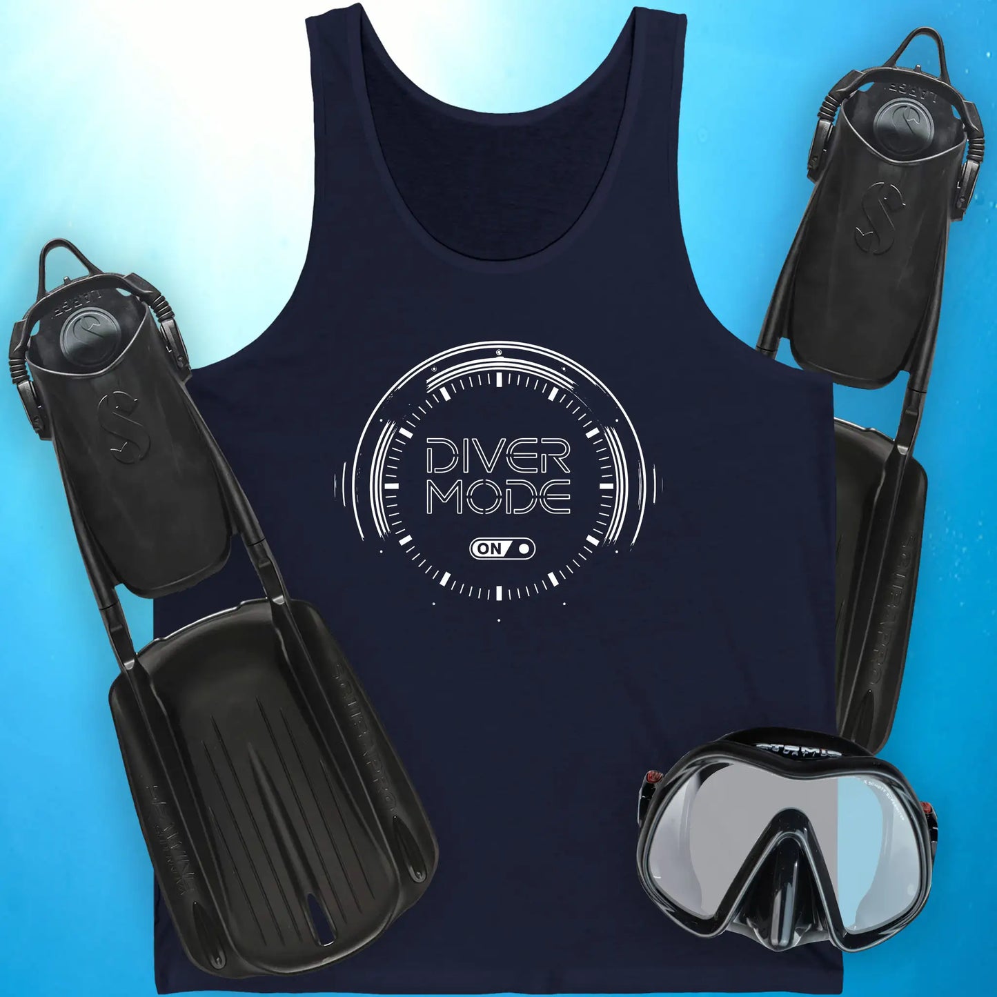 Diver Mode On Tank Top