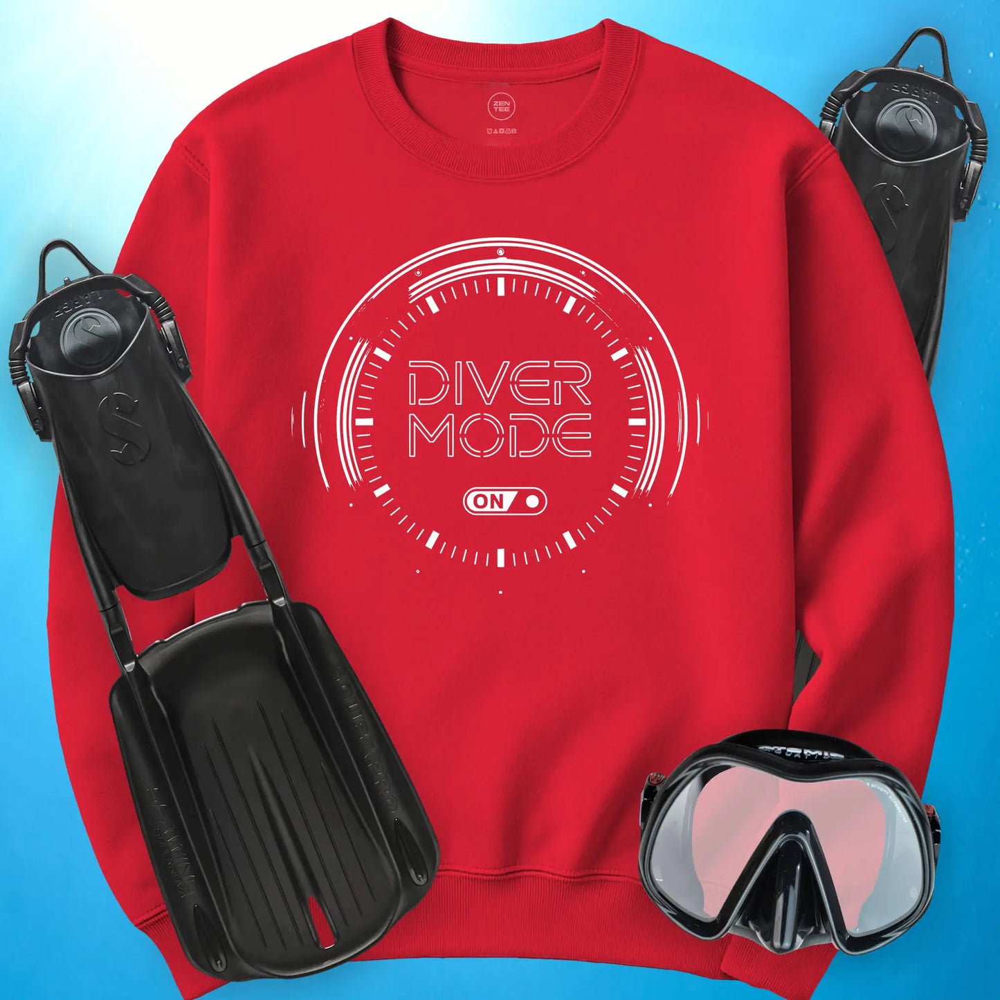 Diver Mode On Sweatshirt
