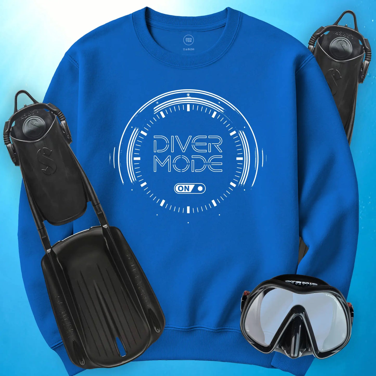 Diver Mode On Sweatshirt