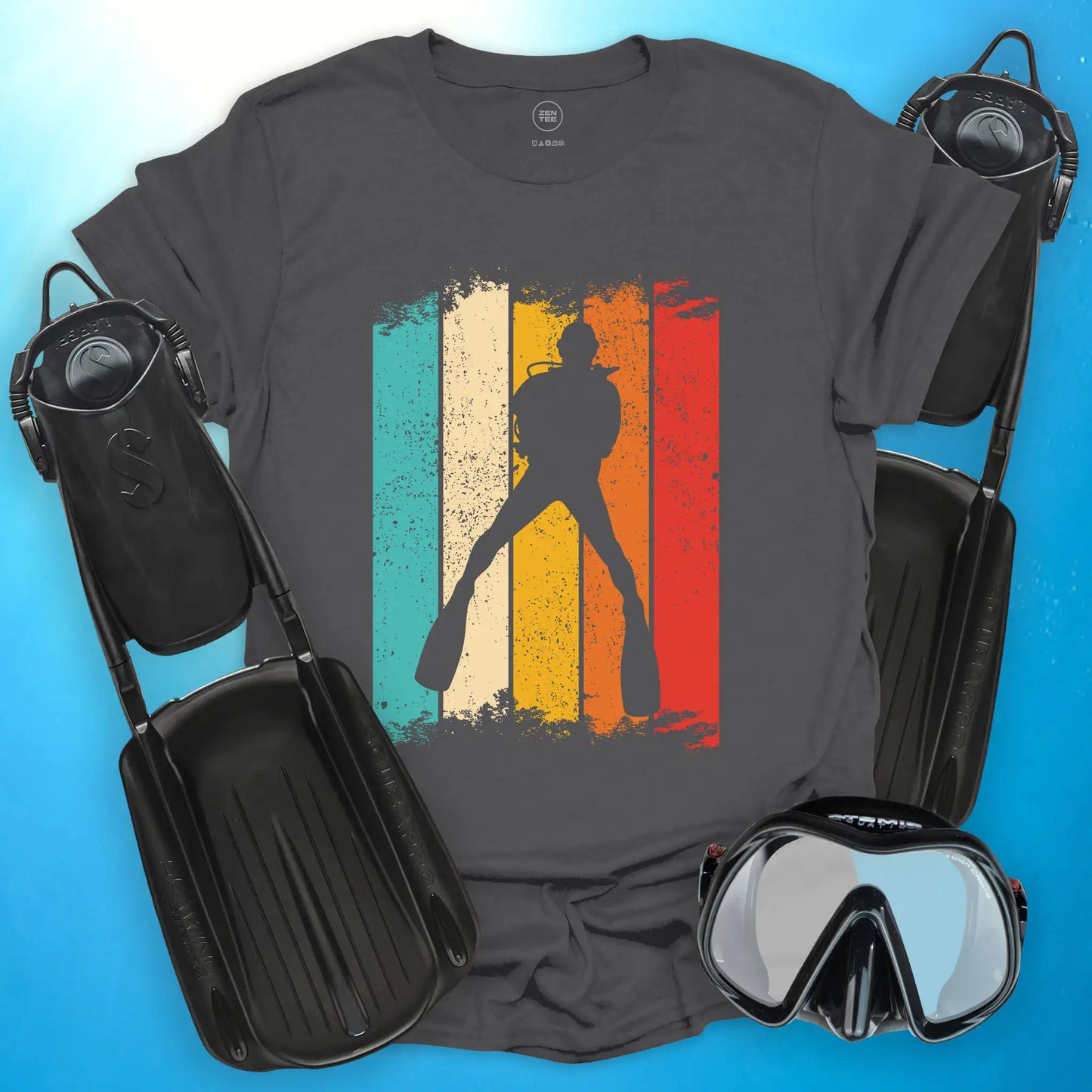 Diver Retro Stripes T-shirt