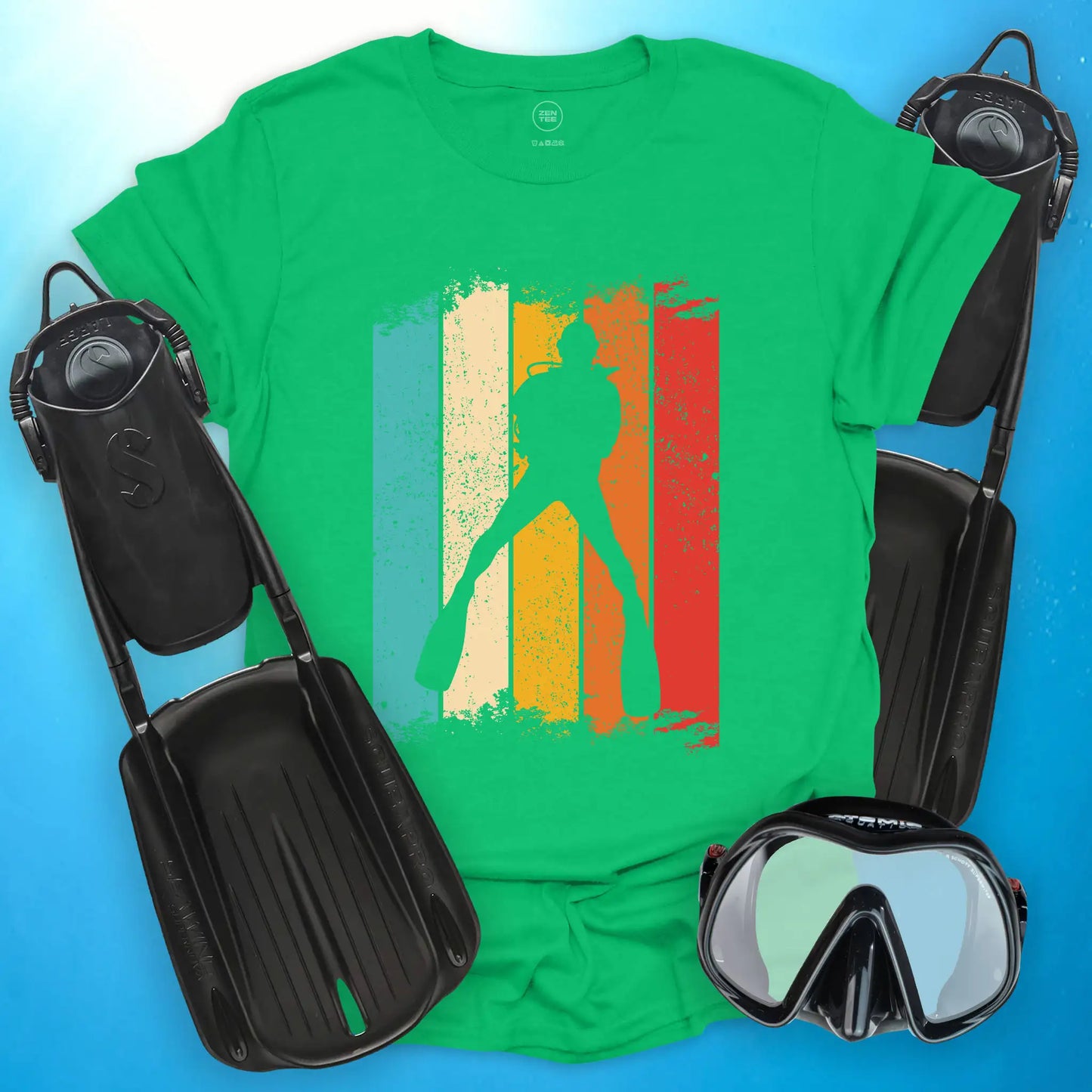 Diver Retro Stripes T-shirt