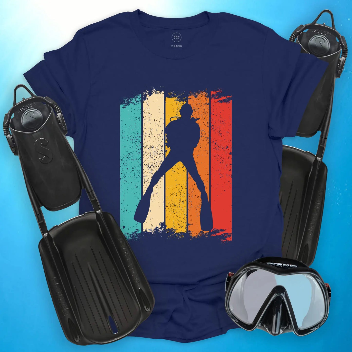 Diver Retro Stripes T-shirt