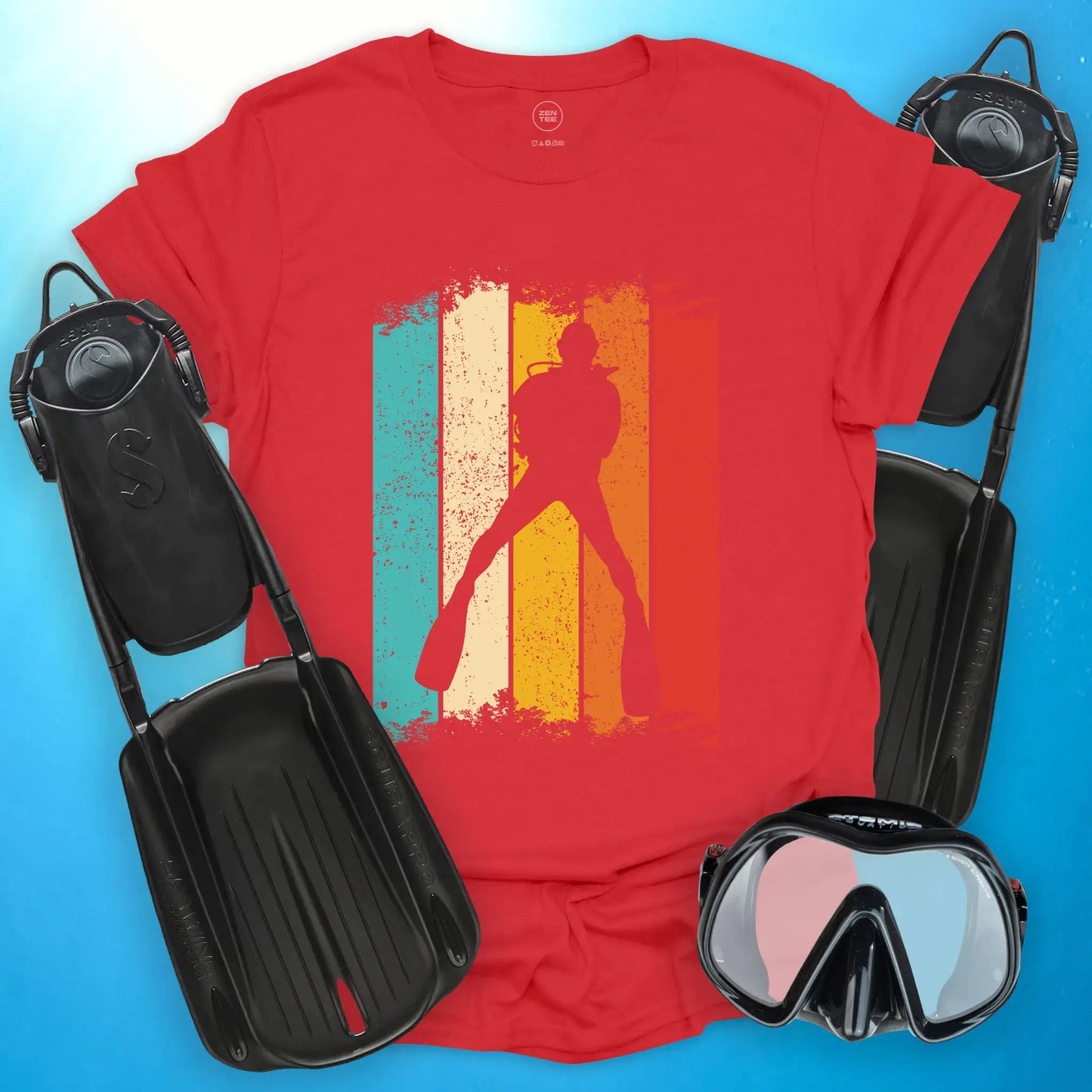 Diver Retro Stripes T-shirt