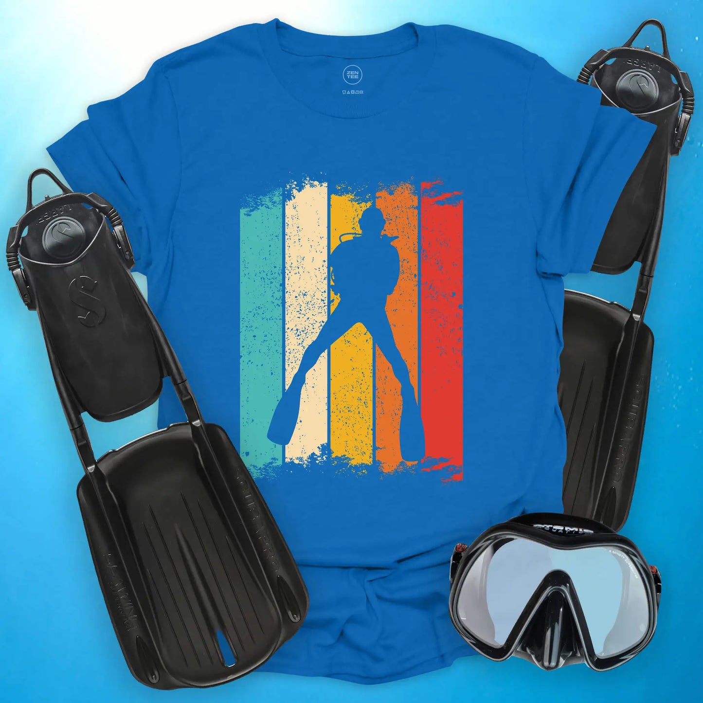 Diver Retro Stripes T-shirt