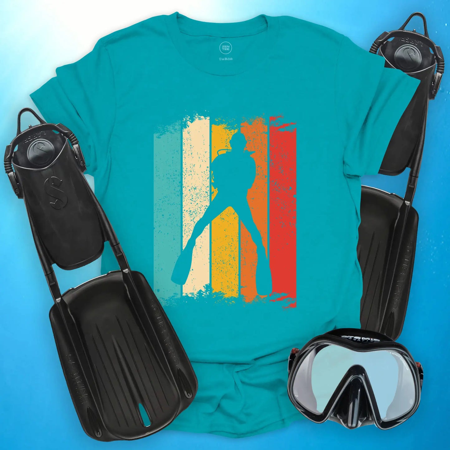 Diver Retro Stripes T-shirt