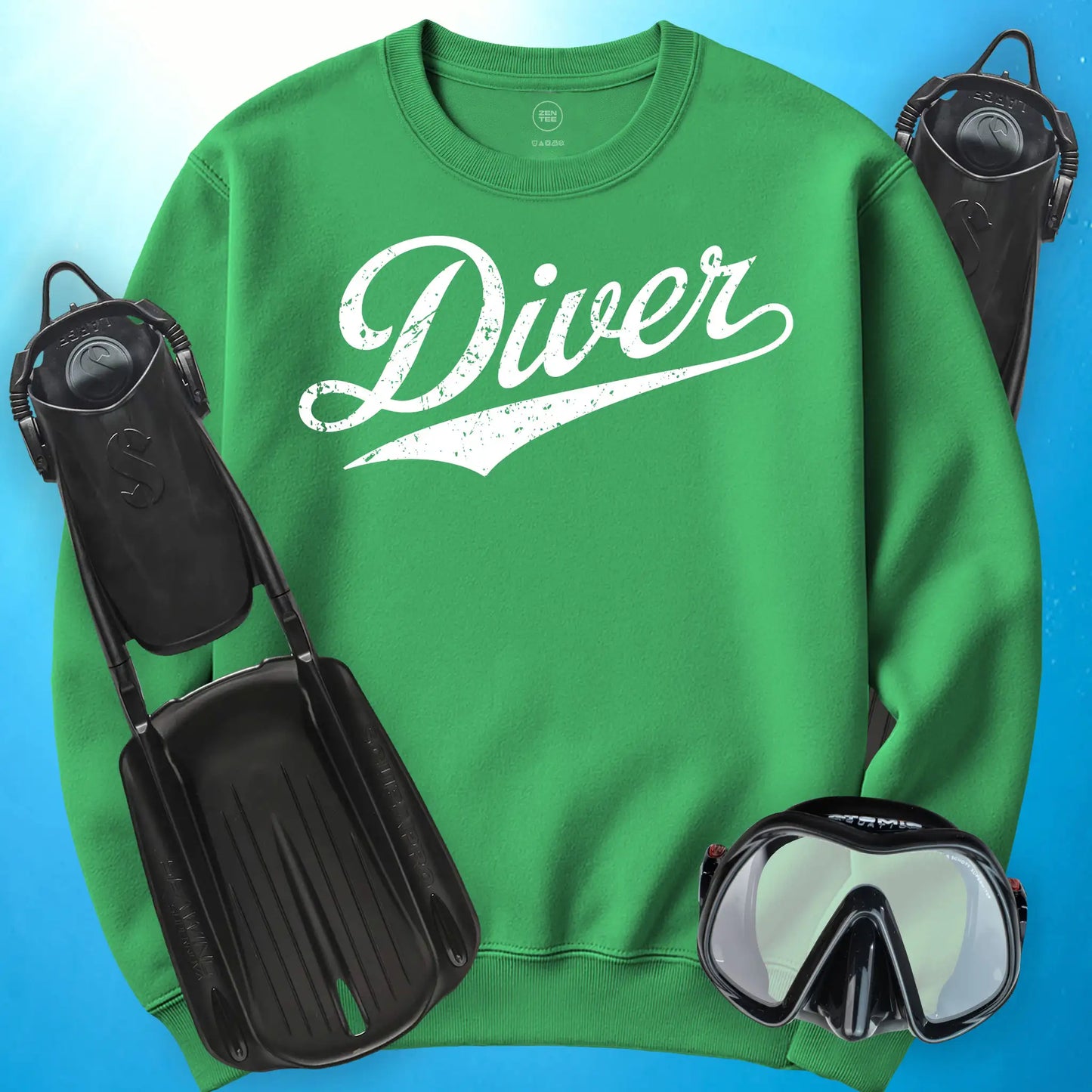 Diver Script Sweatshirt