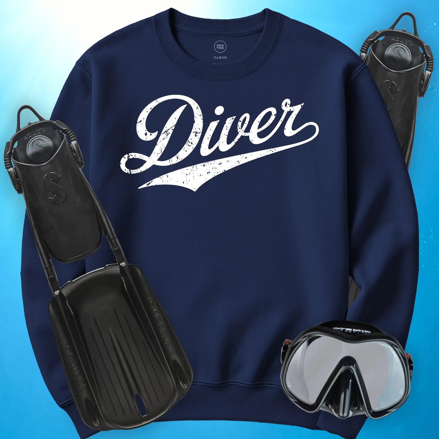Diver Script Sweatshirt