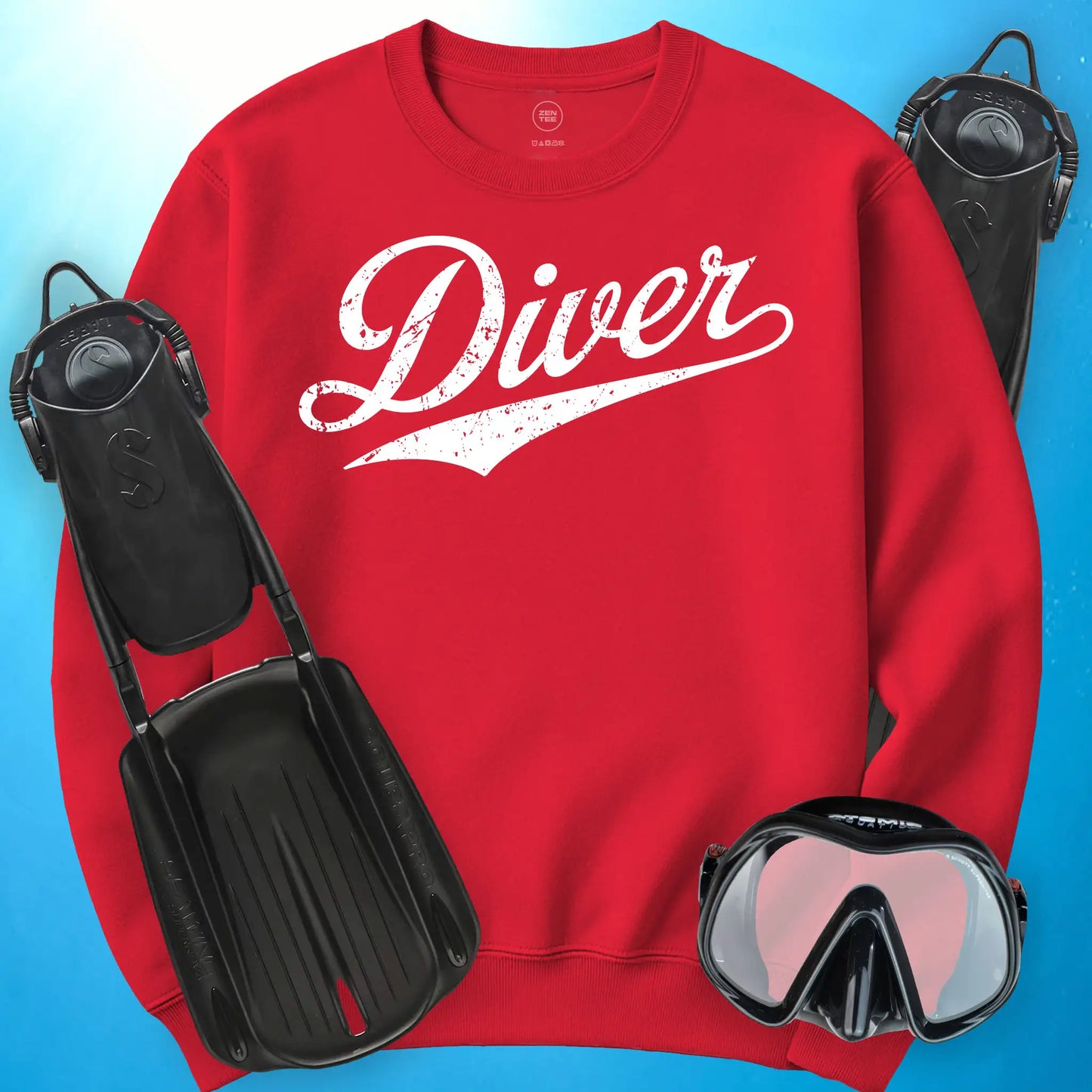 Diver Script Sweatshirt
