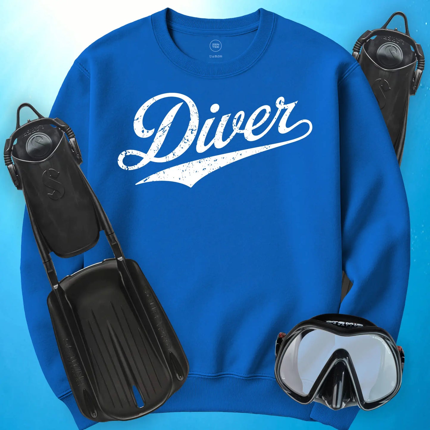 Diver Script Sweatshirt