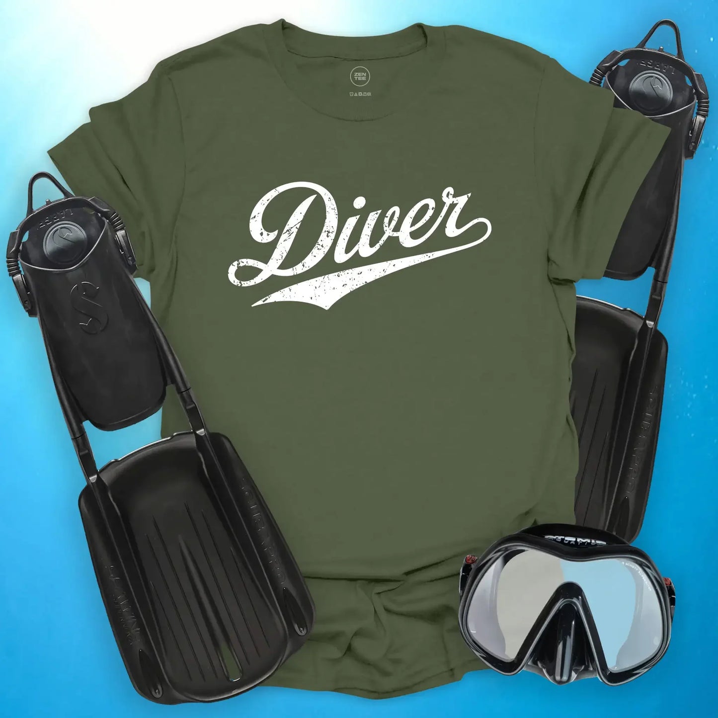Diver Script T-Shirt
