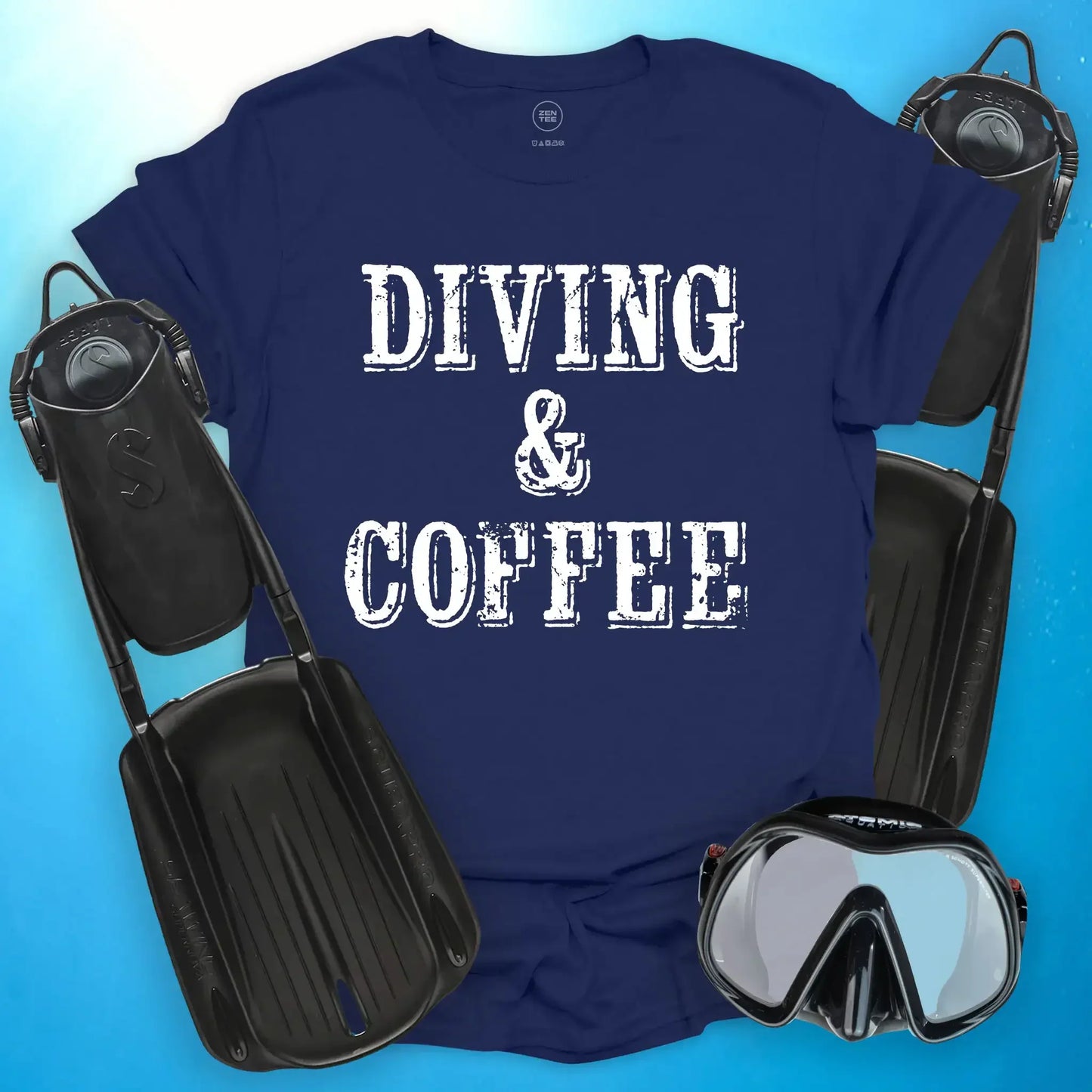 Diving and Coffee T-Shirt