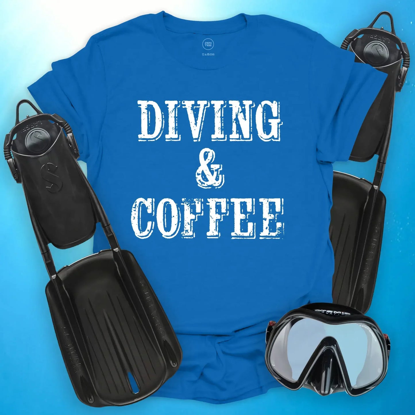 Diving and Coffee T-Shirt