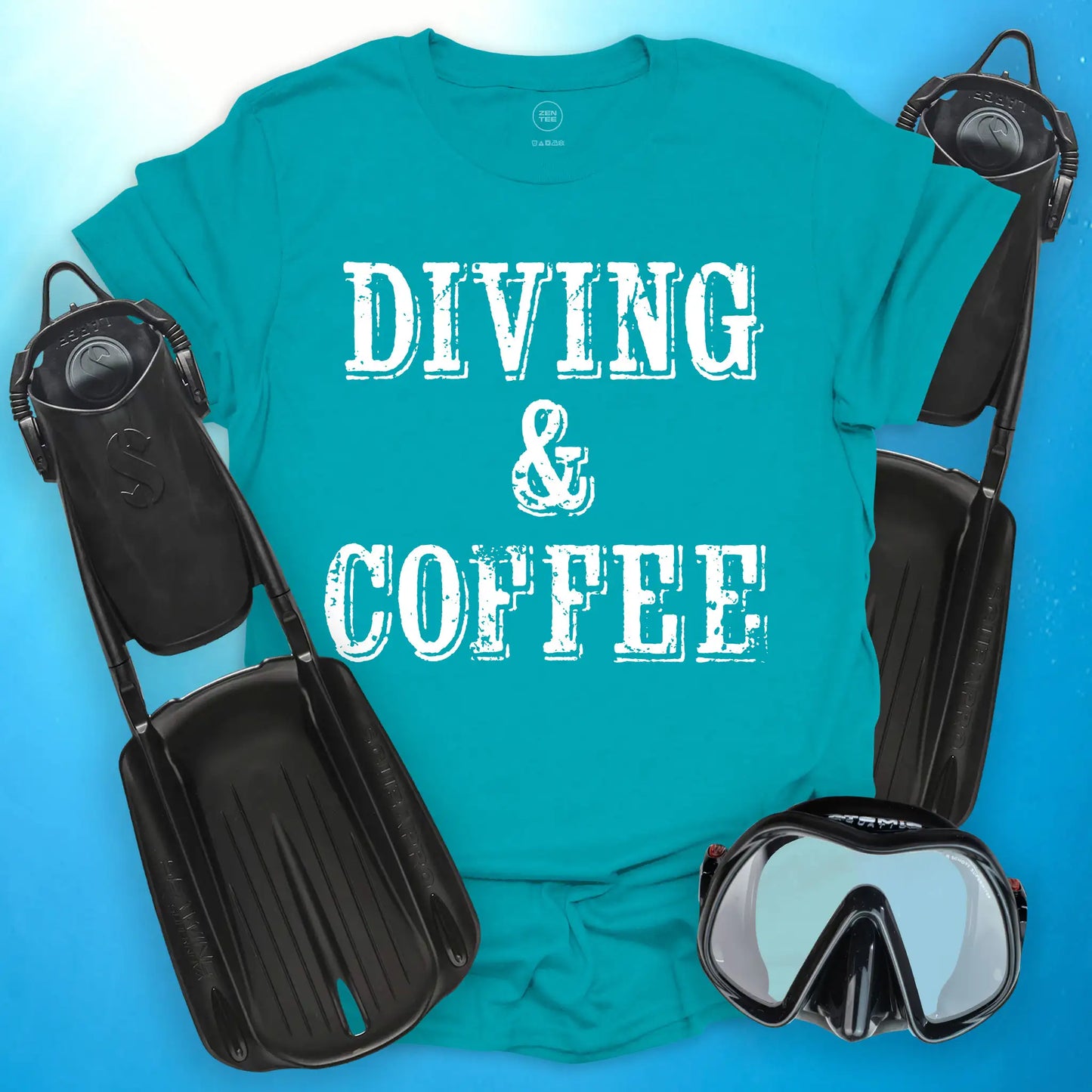 Diving and Coffee T-Shirt