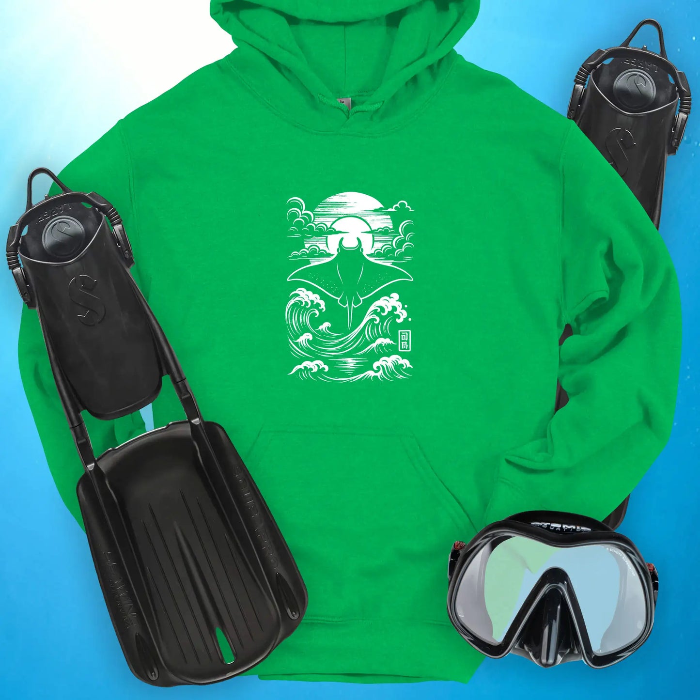 Flight of the Manta Hoodie