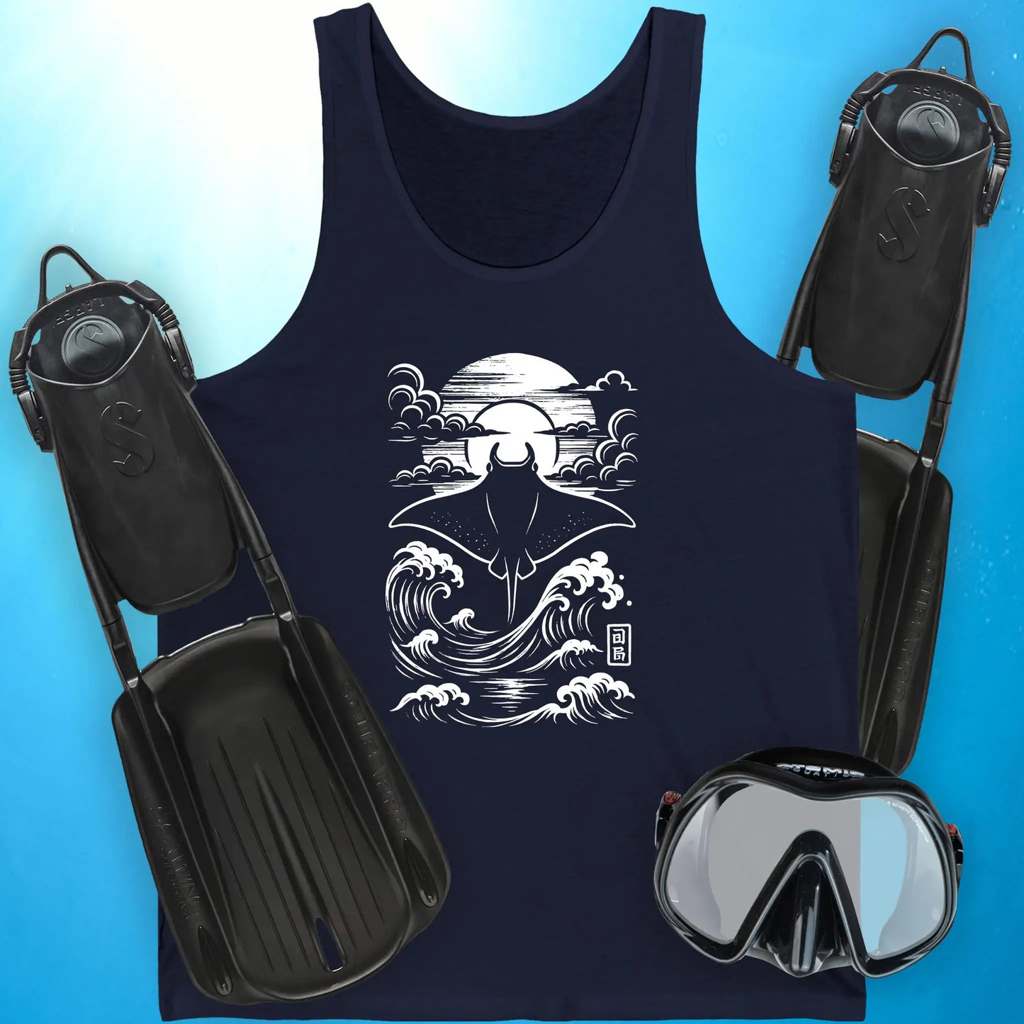 Flight of the Manta Tank Top