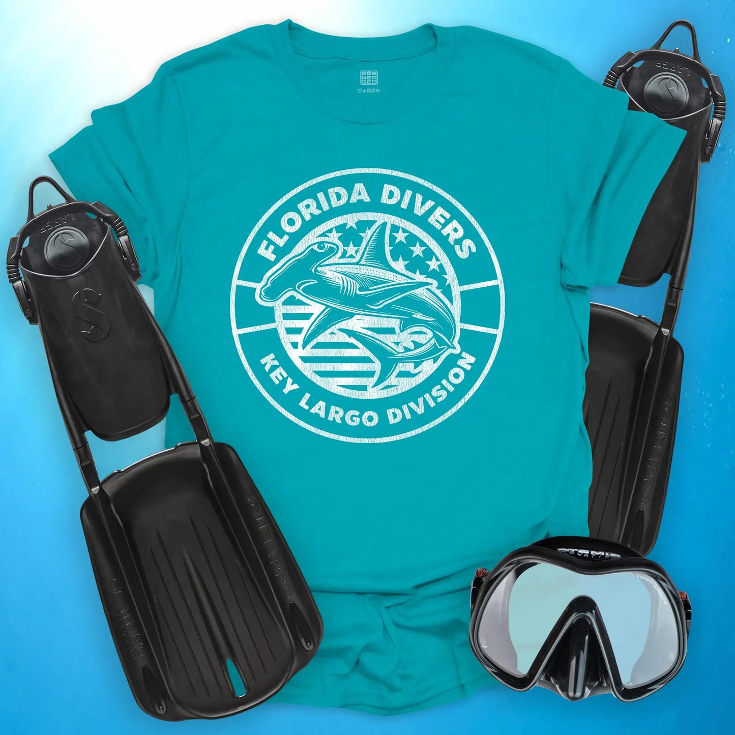 Florida Divers Decal T-Shirt