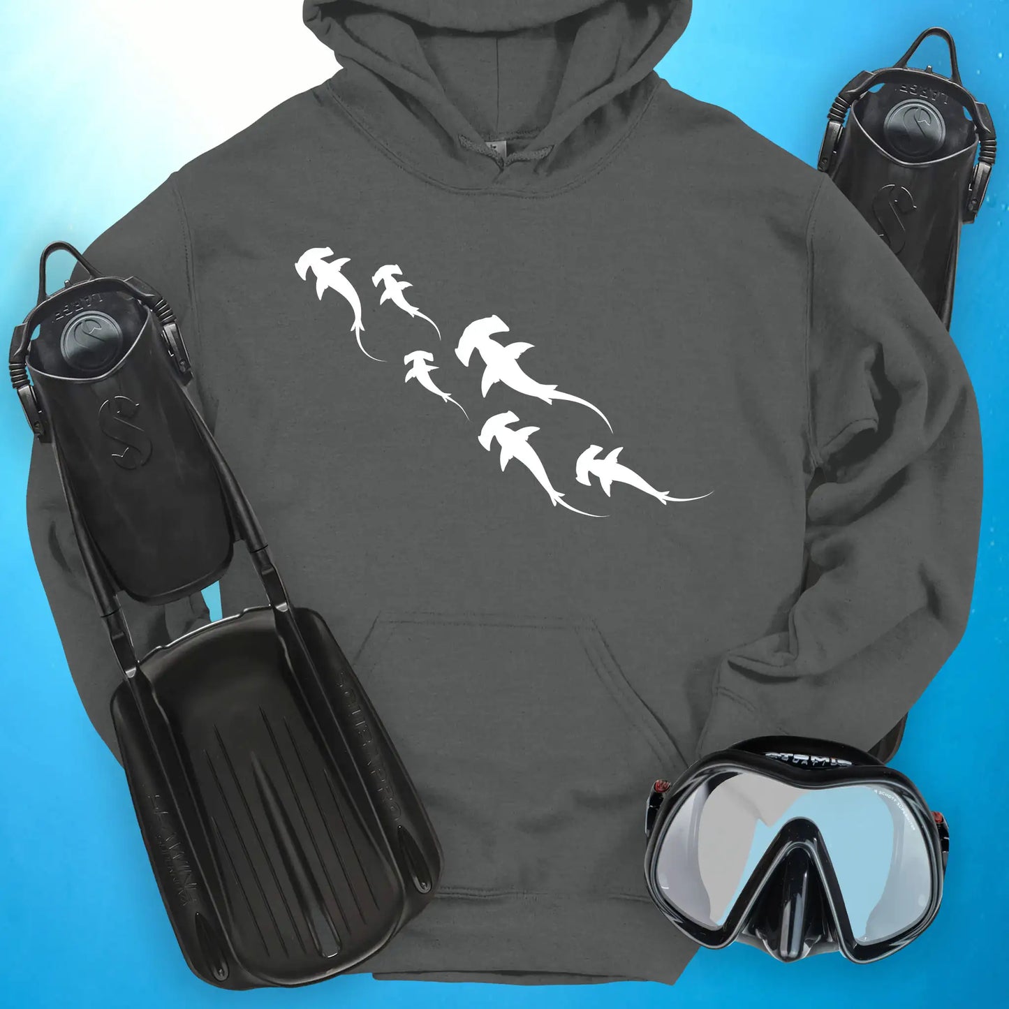 Hammerheads at Dusk Hoodie