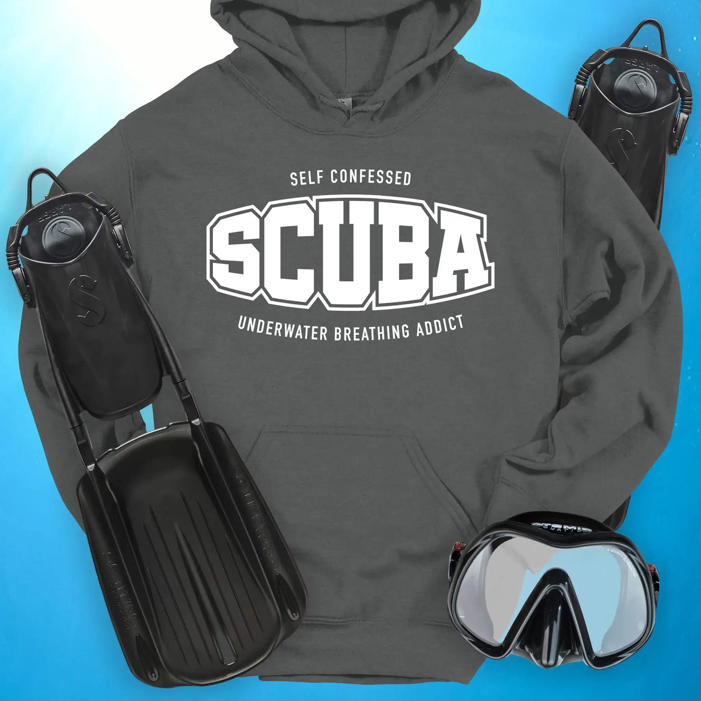 Hooked on Scuba Hoodie